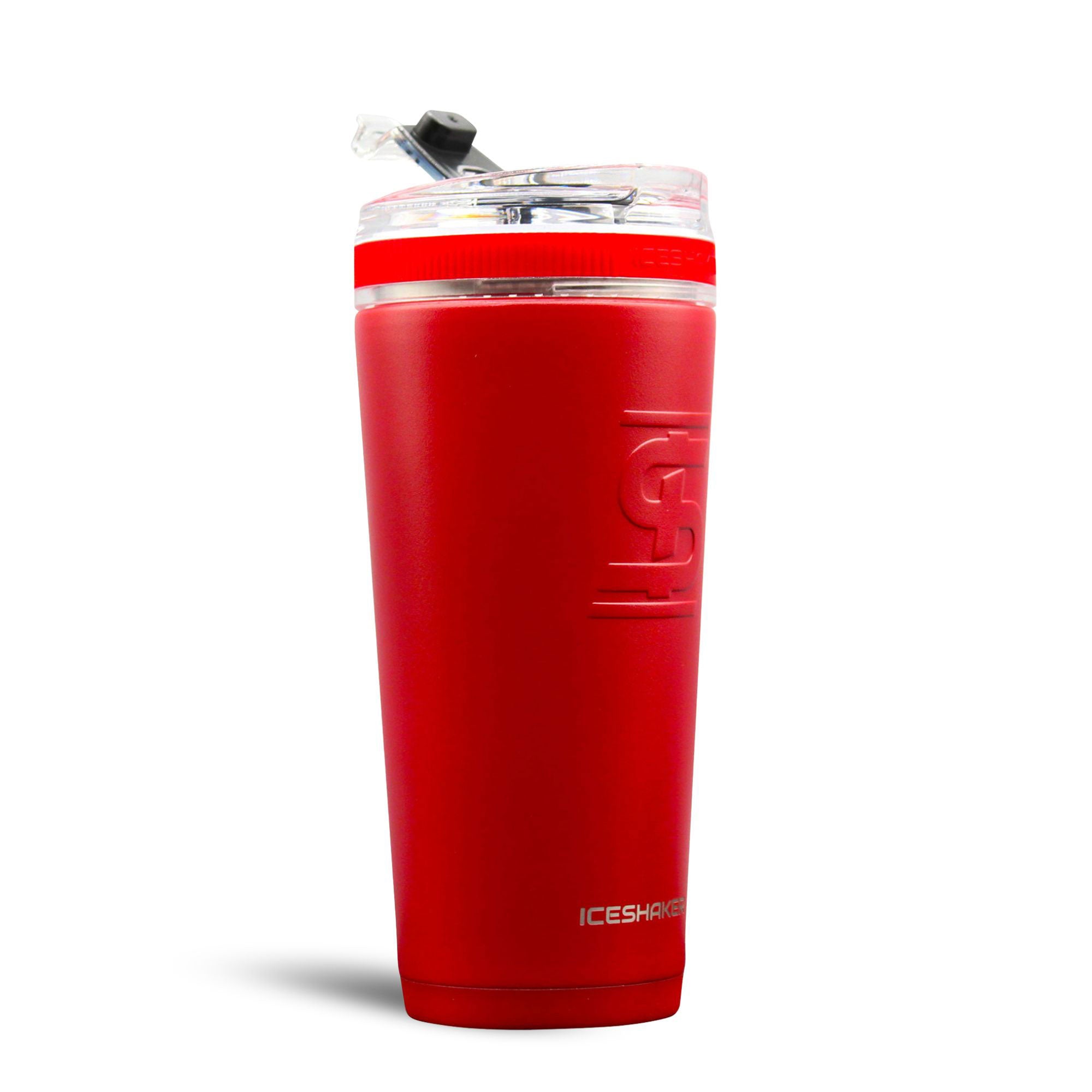 Officially Licensed Texas Rangers 26oz Flex Bottle - Red - Sports Gifts, Sports Memorabilia, Sports Collectibles, Fan Shop