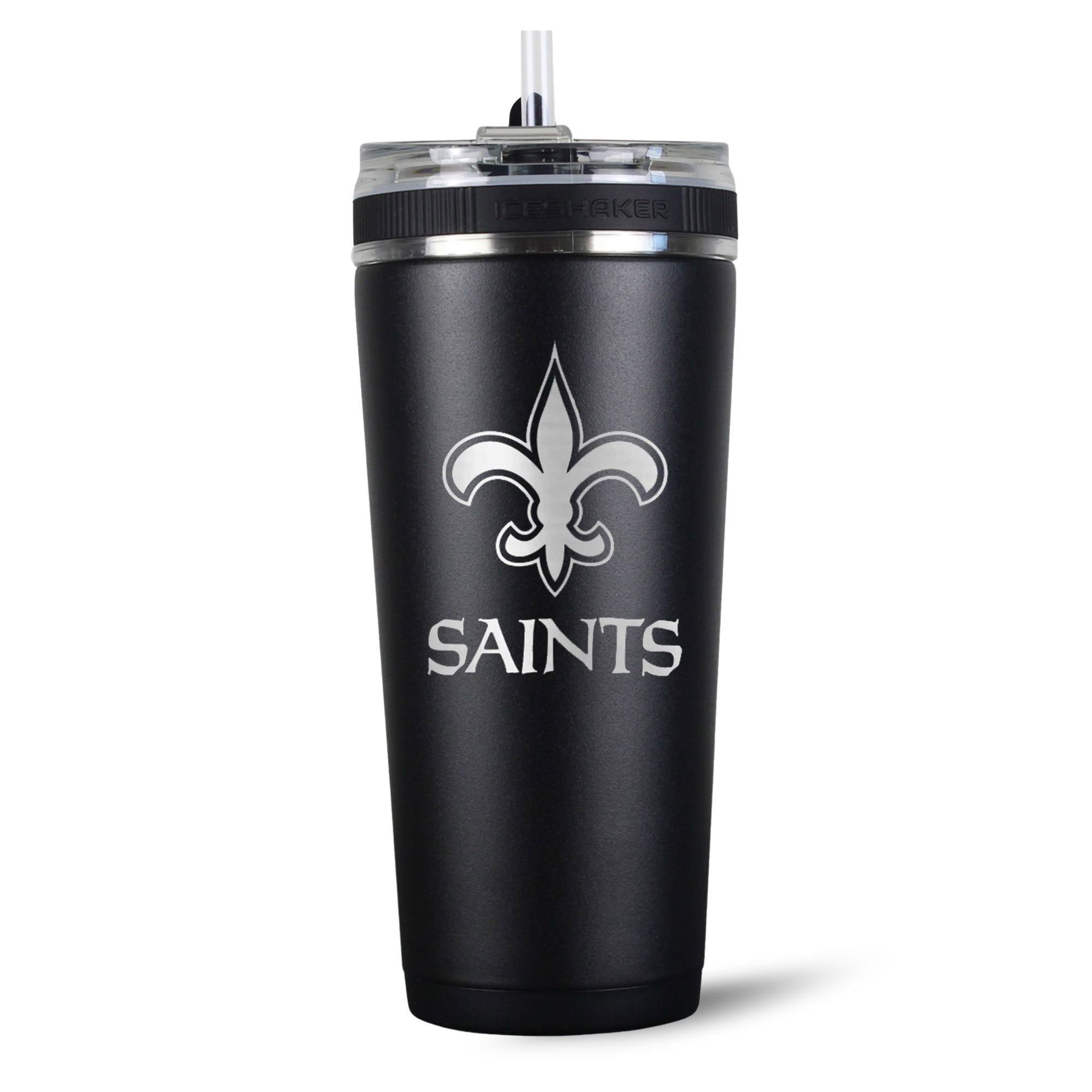 Officially Licensed New Orleans Saints 26oz Flex Bottle - Sports Gifts, Sports Memorabilia, Sports Collectibles, Fan Shop
