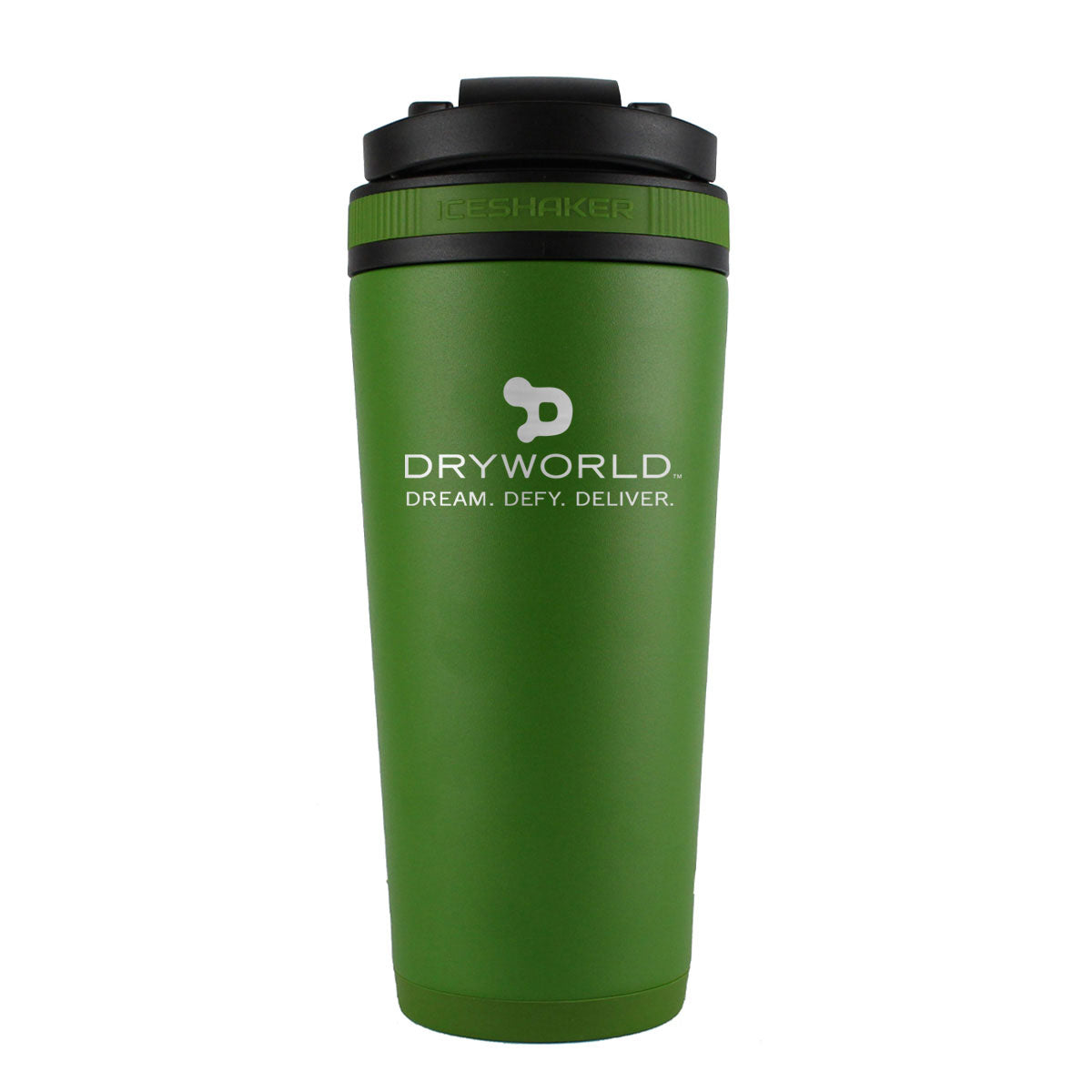 Custom Dryworld 26oz Ice Shaker - Green - Sports Gifts, Sports Memorabilia, Sports Collectibles, Fan Shop