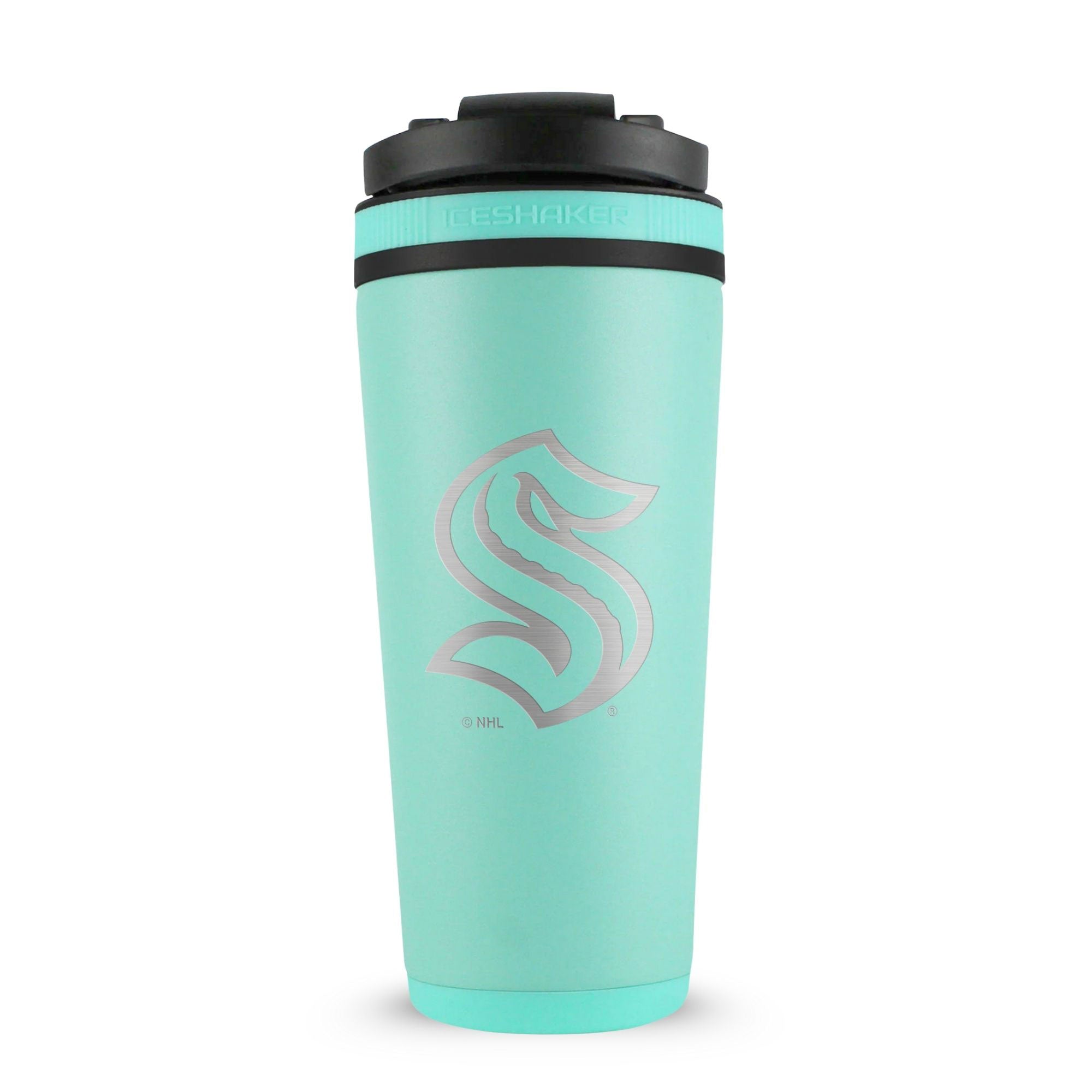 Officially Licensed Seattle Kraken 26oz Ice Shaker - Sports Gifts, Sports Memorabilia, Sports Collectibles, Fan Shop