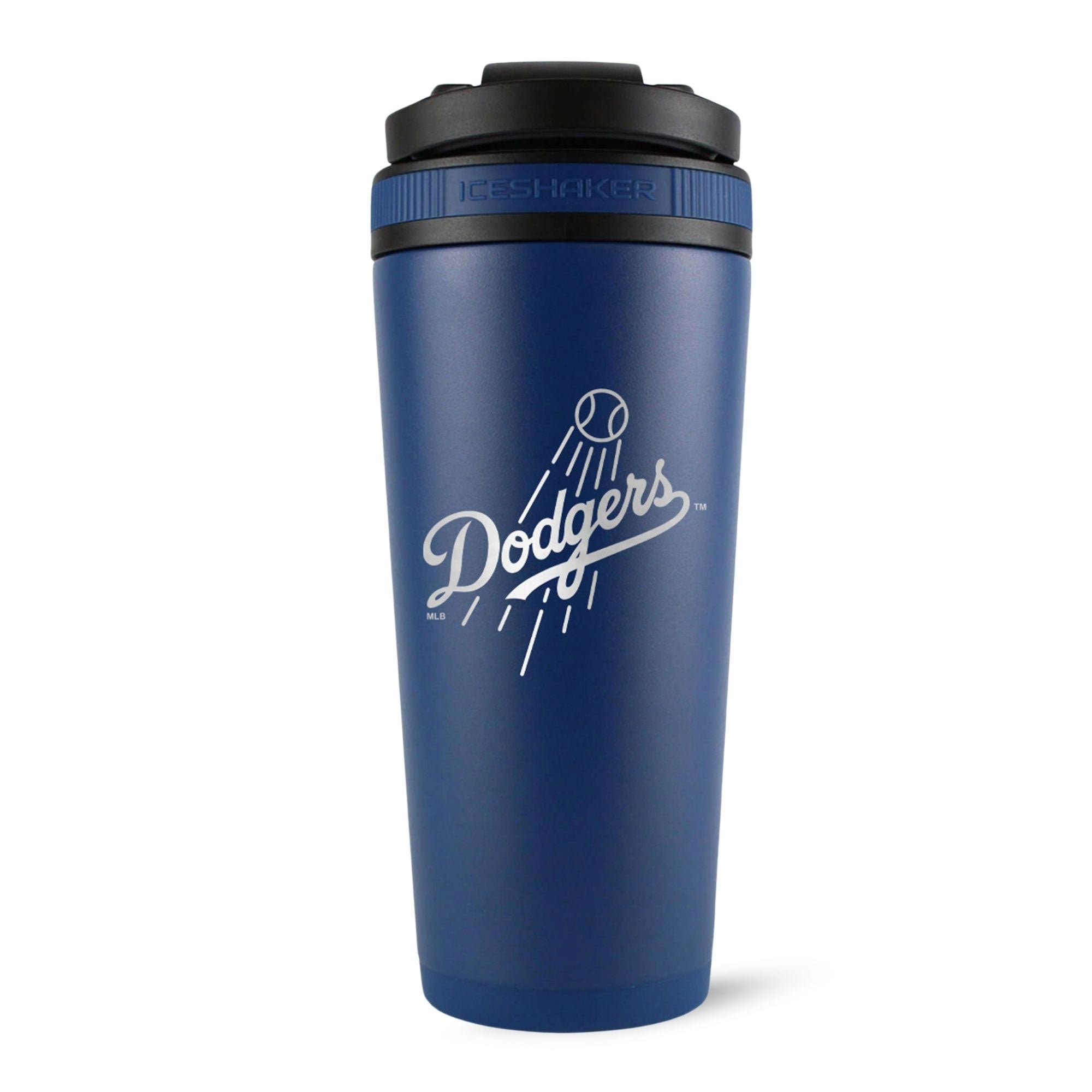 Officially Licensed Los Angeles Dodgers 26oz Ice Shaker - Navy - Sports Gifts, Sports Memorabilia, Sports Collectibles, Fan Shop