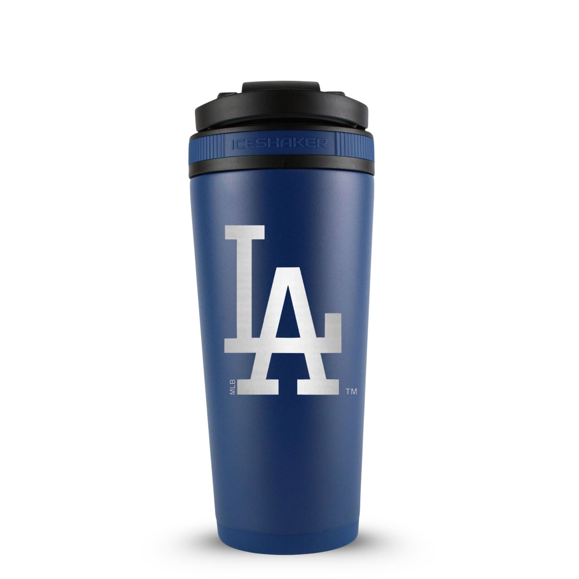 Officially Licensed Los Angeles Dodgers 26oz Ice Shaker (Alternate Logo) - Navy - Sports Gifts, Sports Memorabilia, Sports Collectibles, Fan Shop