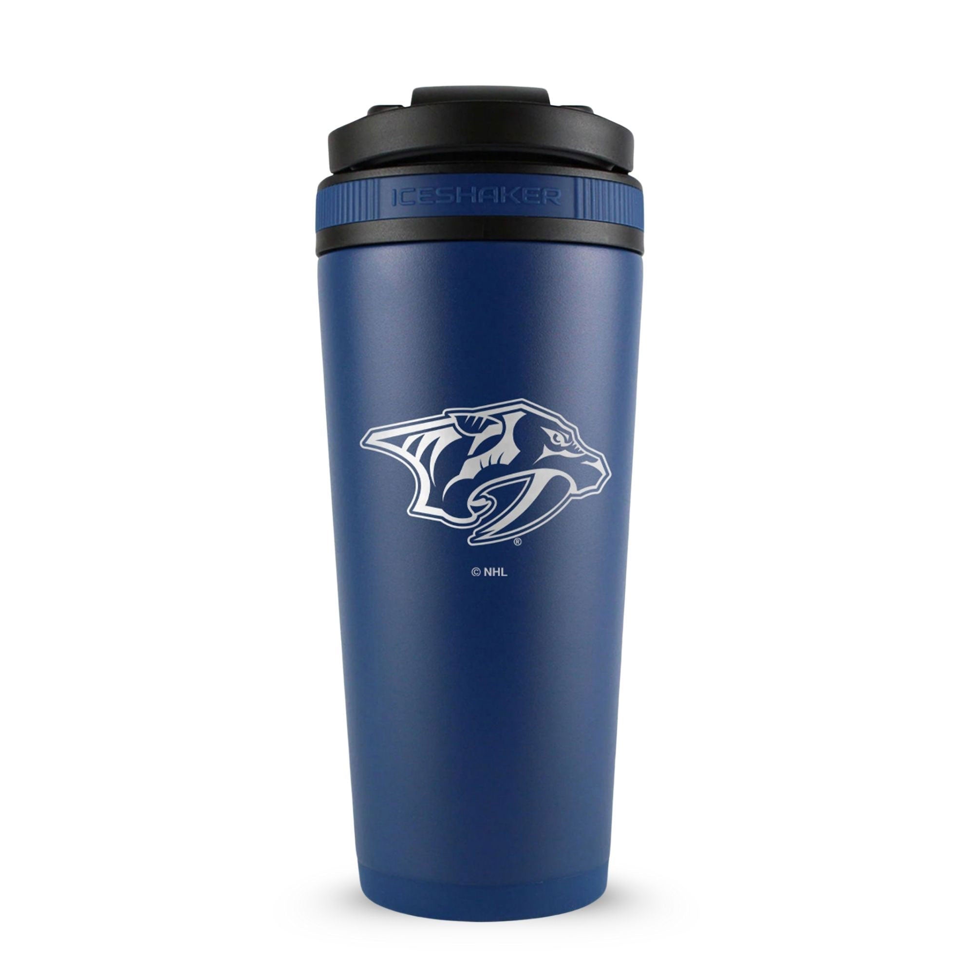 Officially Licensed Nashville Predators 26oz Ice Shaker - Sports Gifts, Sports Memorabilia, Sports Collectibles, Fan Shop