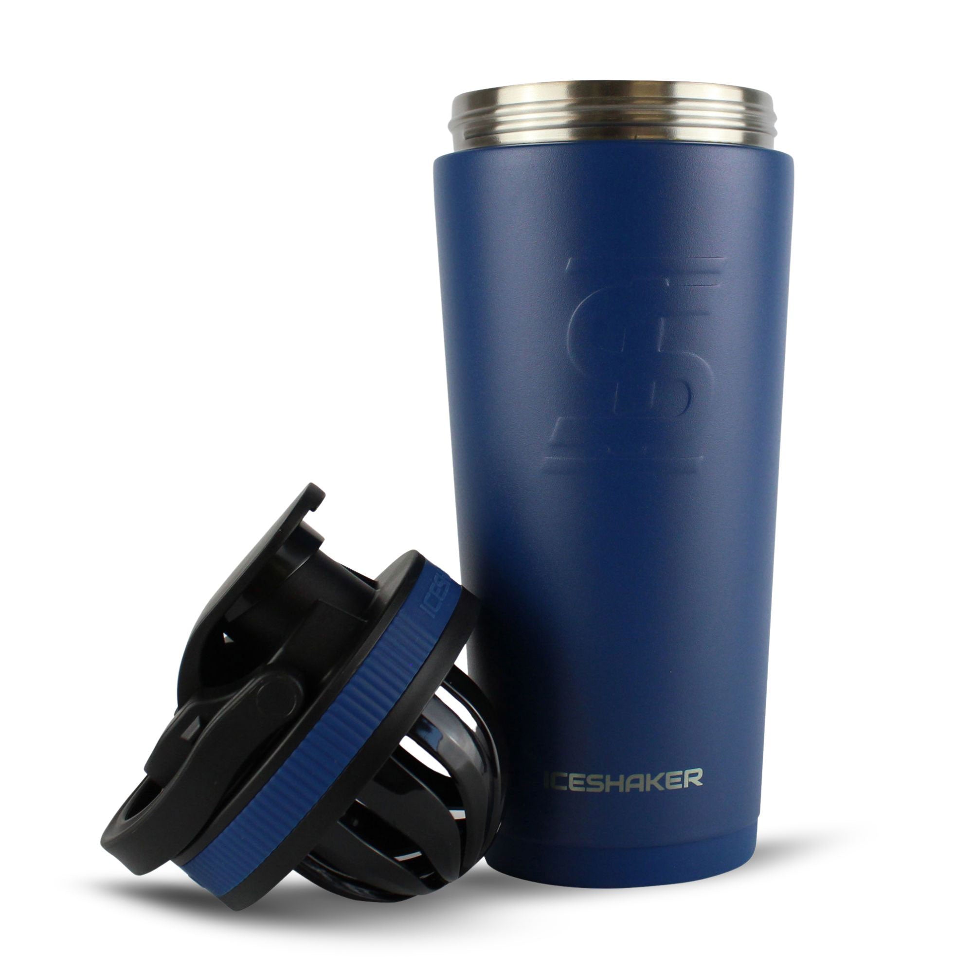 Officially Licensed Memphis Grizzlies 26oz Ice Shaker - Navy - Sports Gifts, Sports Memorabilia, Sports Collectibles, Fan Shop