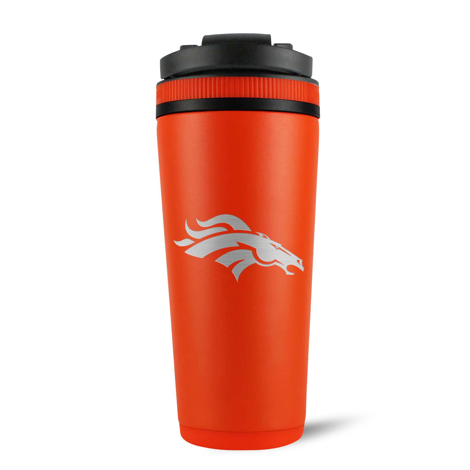 Officially Licensed Denver Broncos 26oz Ice Shaker - Sports Gifts, Sports Memorabilia, Sports Collectibles, Fan Shop