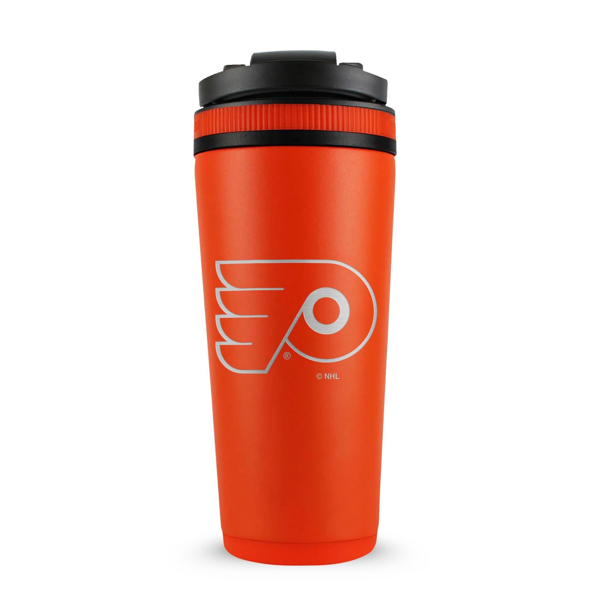 Officially Licensed Philadelphia Flyers 26oz Ice Shaker - Sports Gifts, Sports Memorabilia, Sports Collectibles, Fan Shop