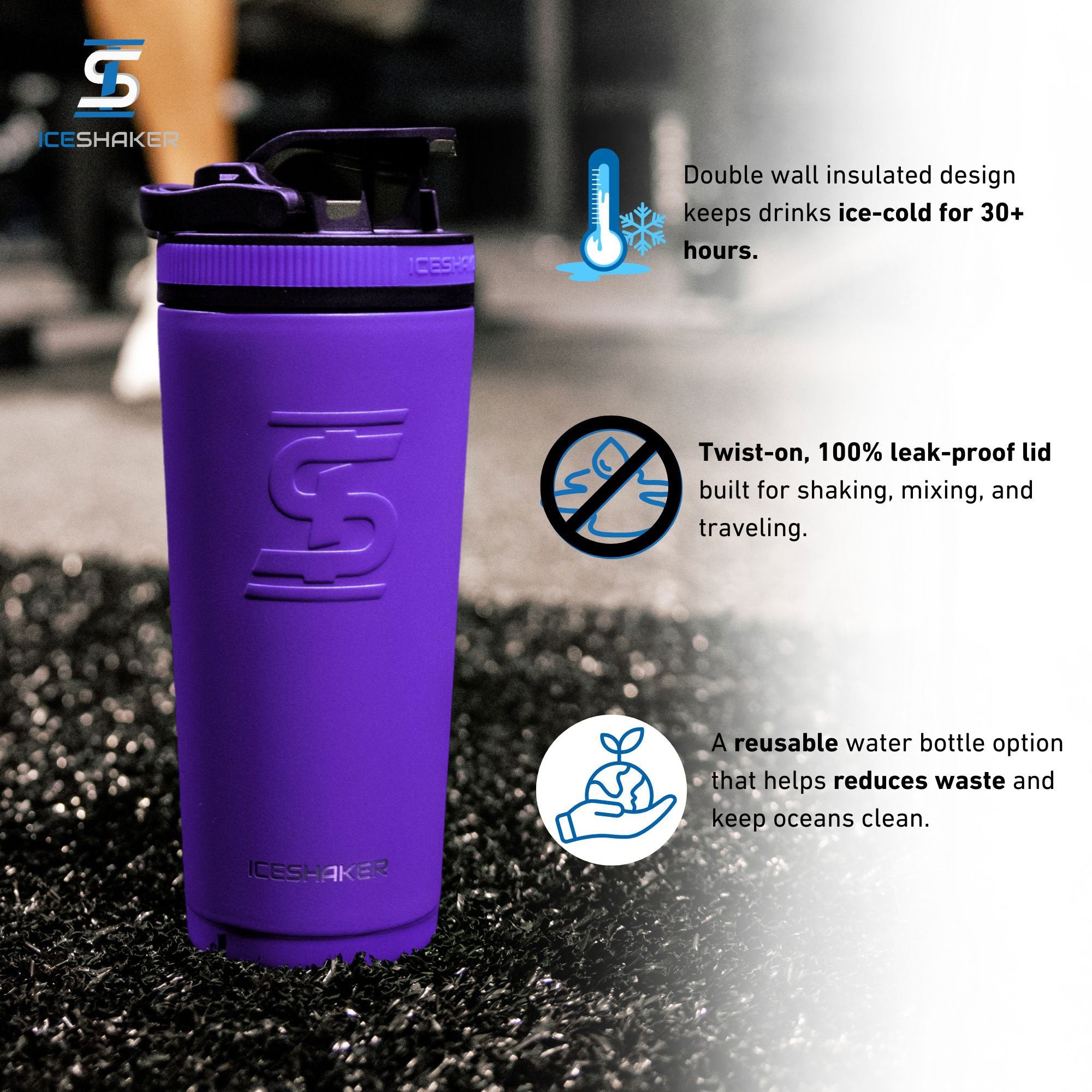 Officially Licensed Colorado Rockies 26oz Ice Shaker - Sports Gifts, Sports Memorabilia, Sports Collectibles, Fan Shop
