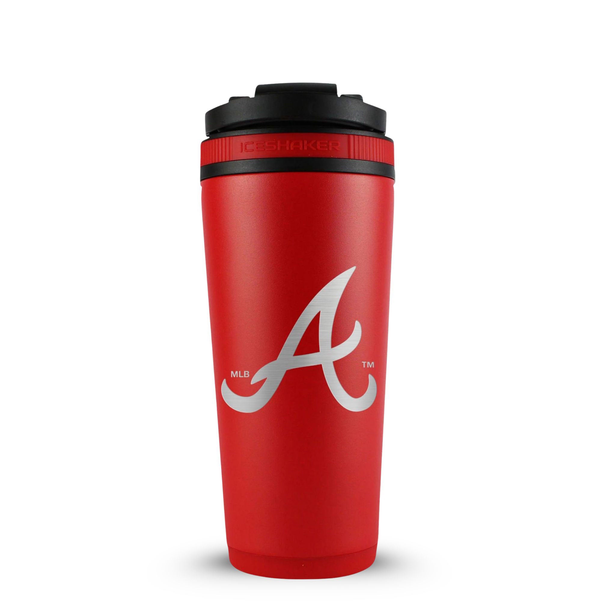 Officially Licensed Atlanta Braves 26oz Ice Shaker - Sports Gifts, Sports Memorabilia, Sports Collectibles, Fan Shop