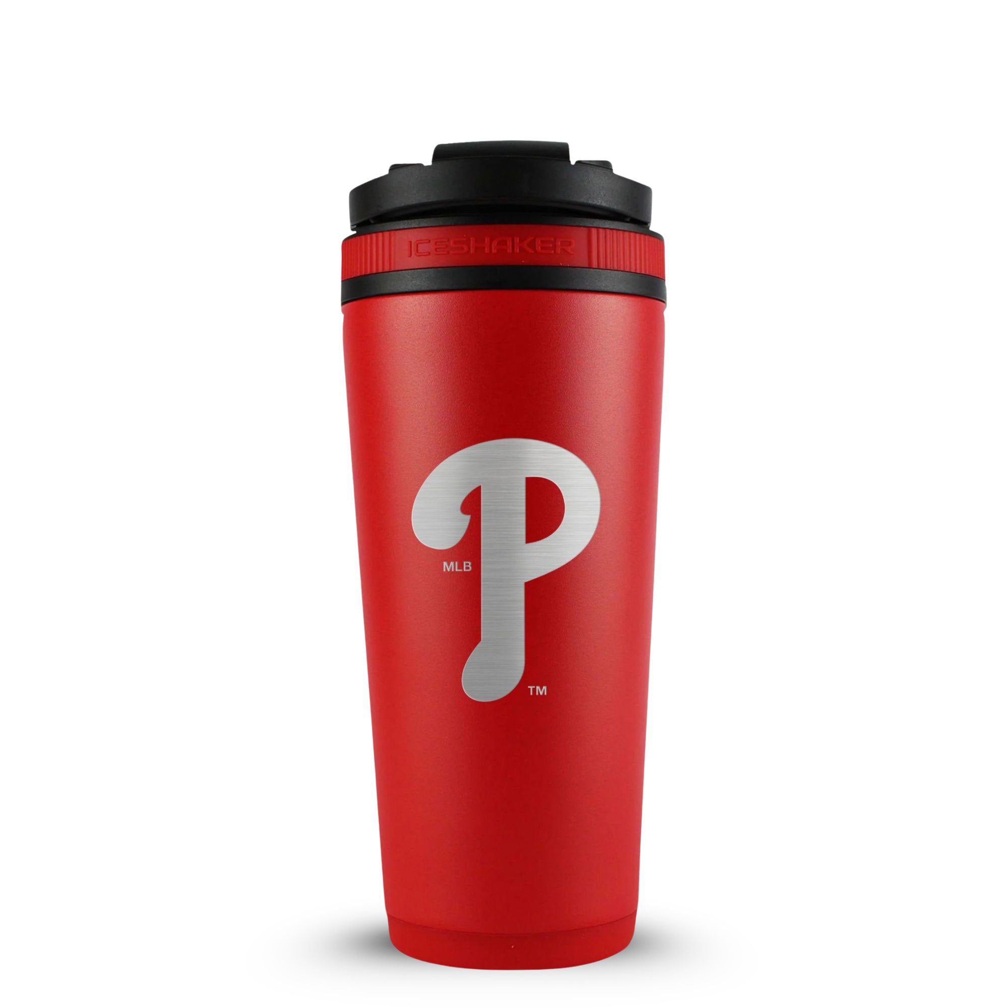 Officially Licensed Philadelphia Phillies 26oz Ice Shaker - Sports Gifts, Sports Memorabilia, Sports Collectibles, Fan Shop