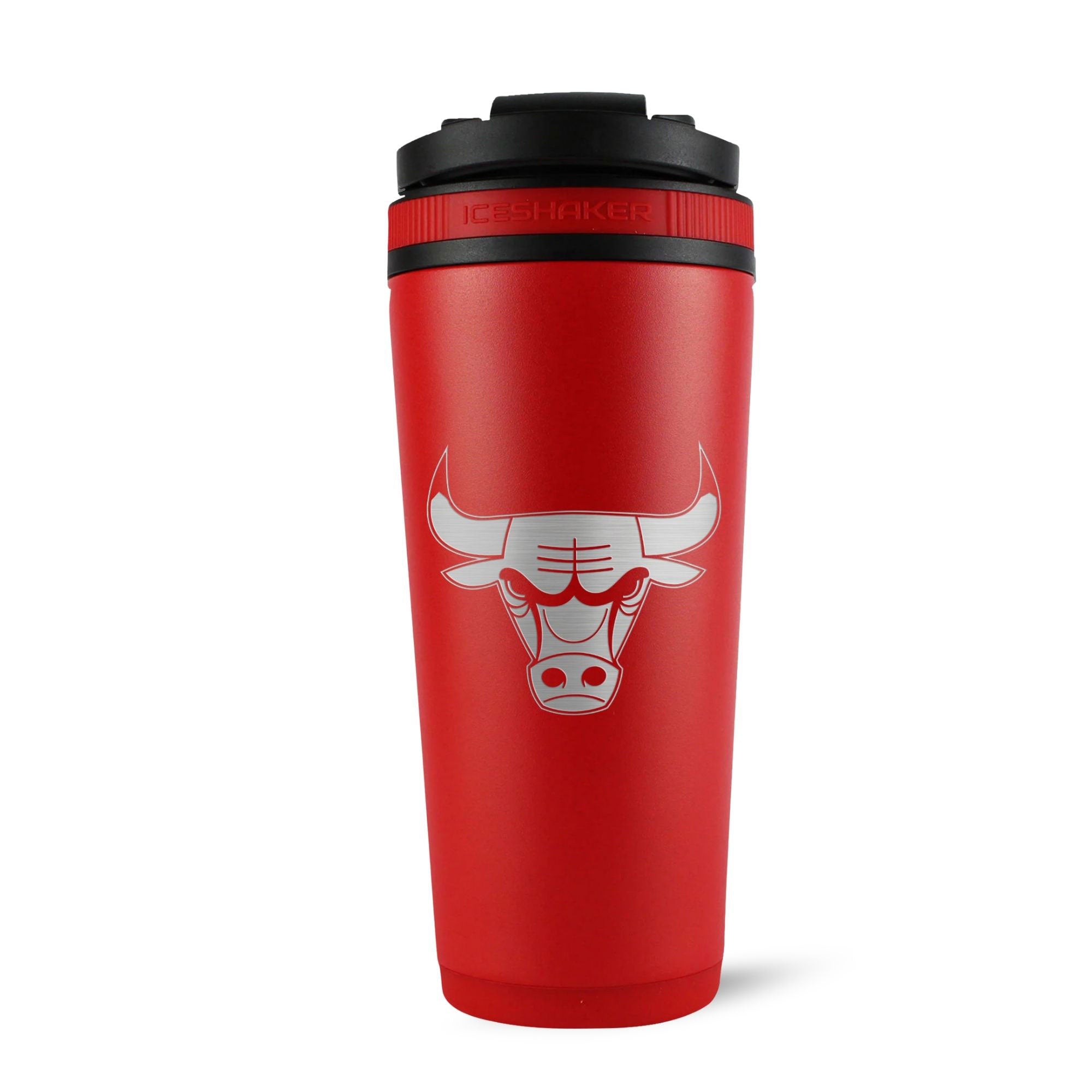 Officially Licensed Chicago Bulls 26oz Ice Shaker - Red - Sports Gifts, Sports Memorabilia, Sports Collectibles, Fan Shop
