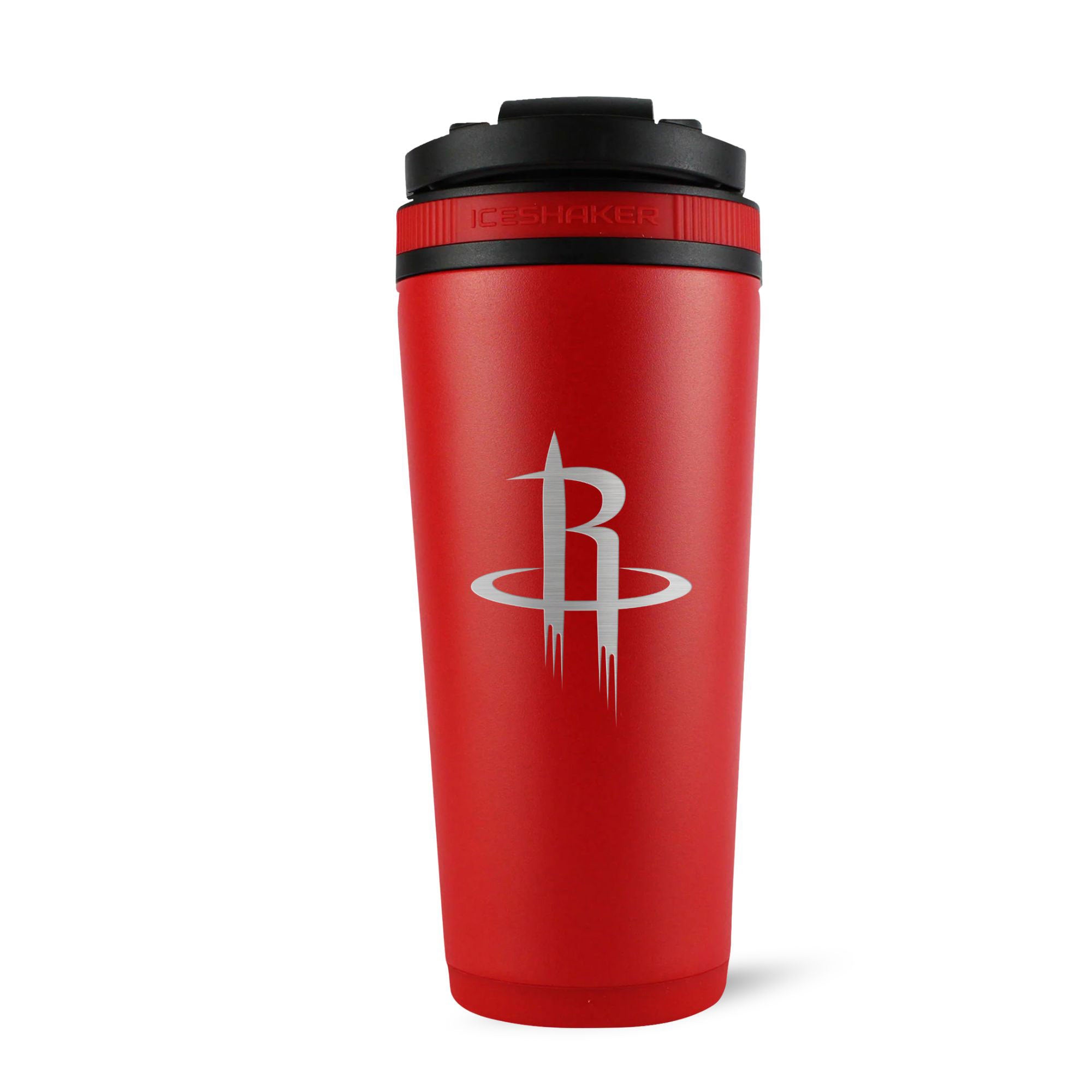 Officially Licensed Houston Rockets 26oz Ice Shaker - Red - Sports Gifts, Sports Memorabilia, Sports Collectibles, Fan Shop