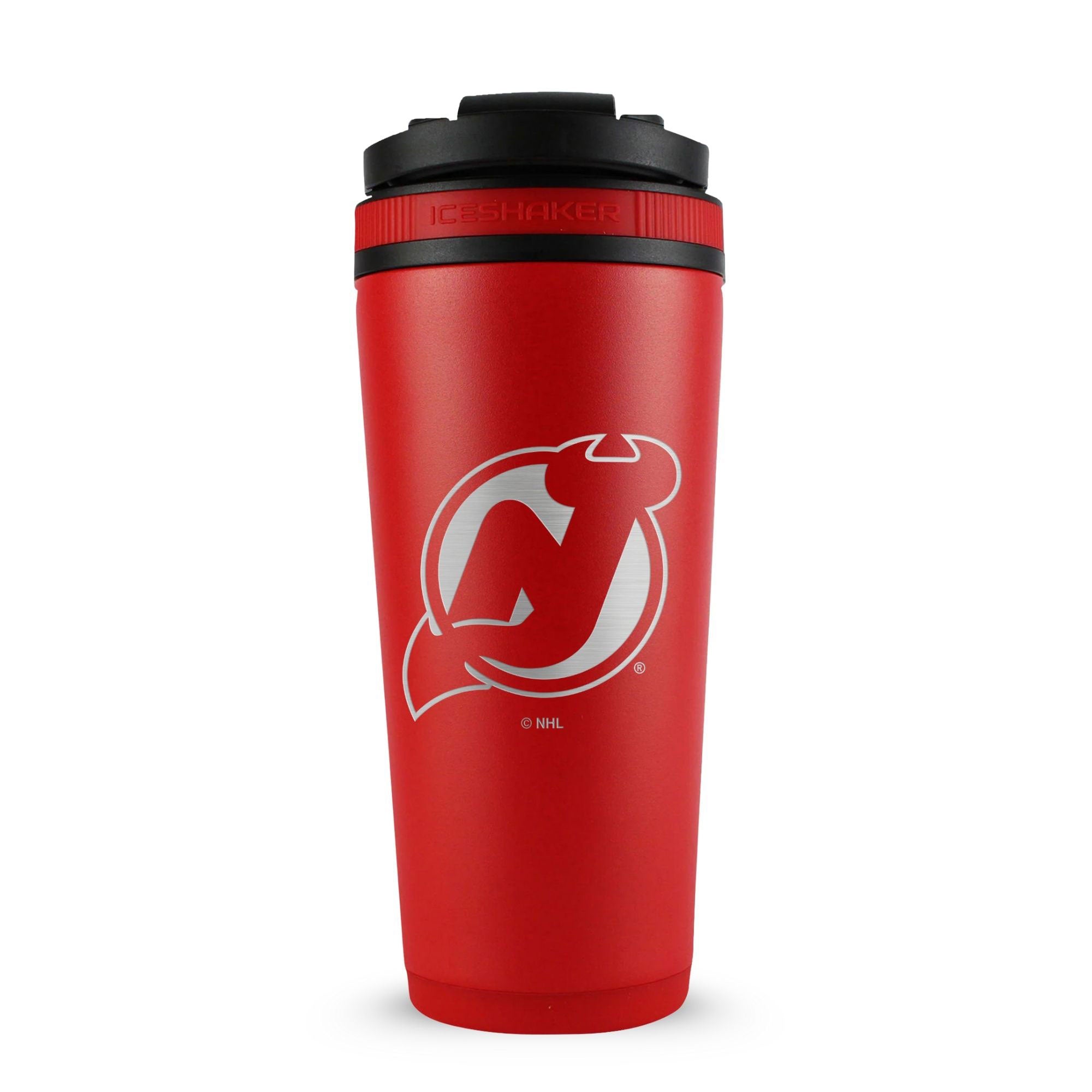 Officially Licensed New Jersey Devils 26oz Ice Shaker - Sports Gifts, Sports Memorabilia, Sports Collectibles, Fan Shop