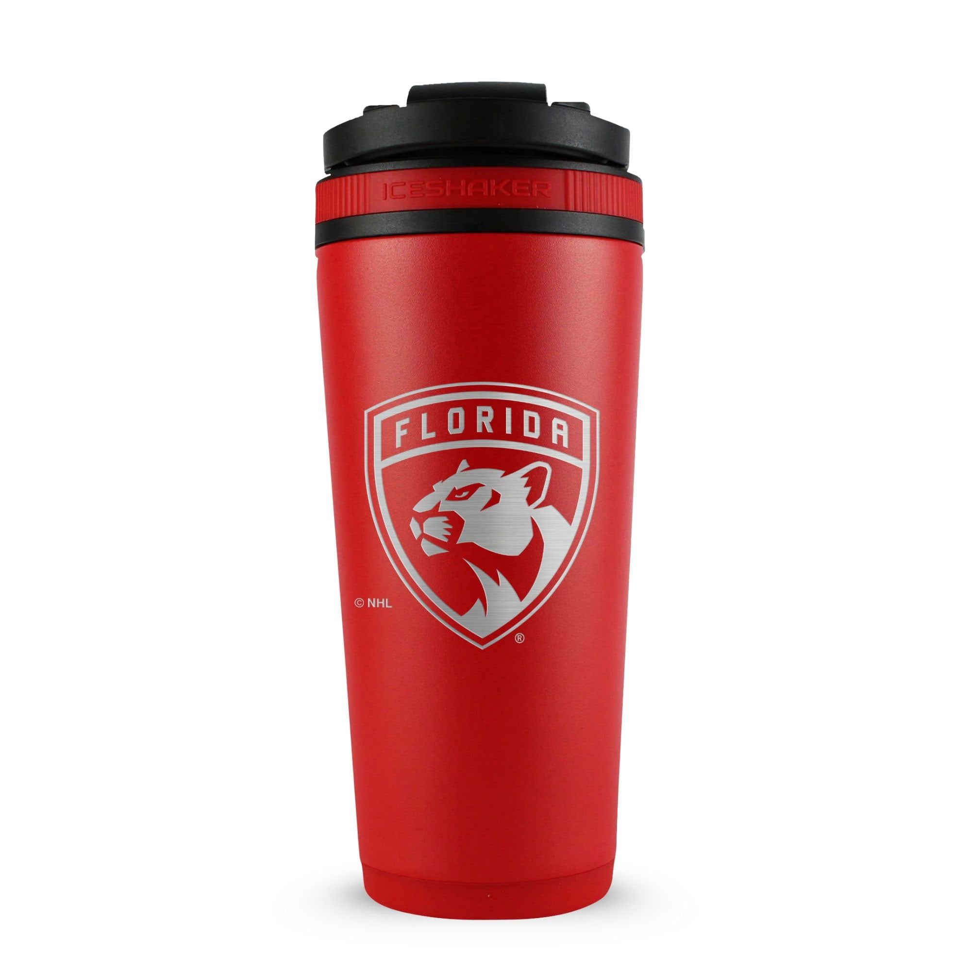 Officially Licensed Florida Panthers 26oz Ice Shaker - Sports Gifts, Sports Memorabilia, Sports Collectibles, Fan Shop