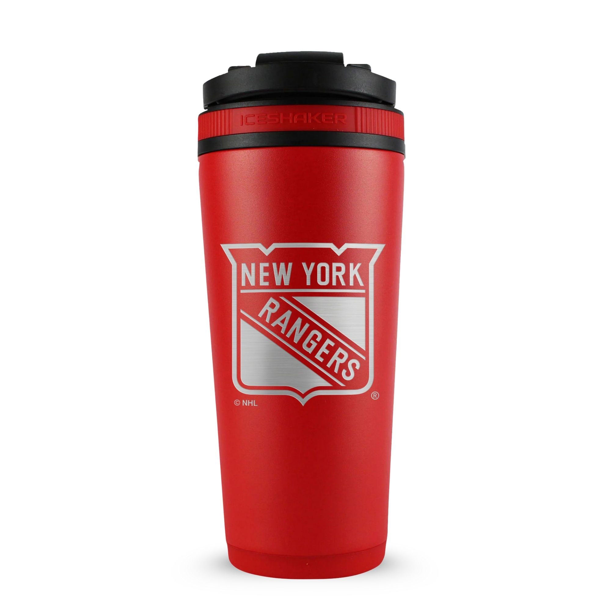 Officially Licensed New York Rangers 26oz Ice Shaker - Sports Gifts, Sports Memorabilia, Sports Collectibles, Fan Shop