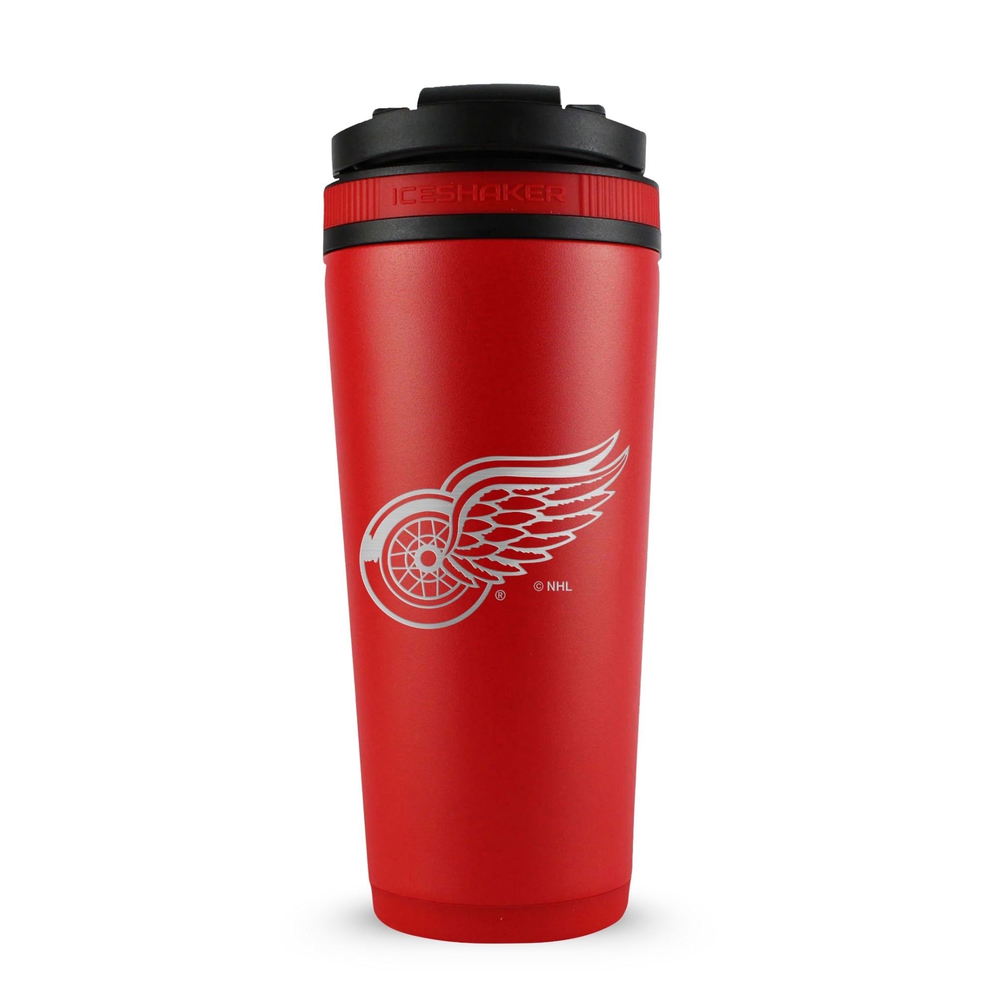 Officially Licensed Detroit Red Wings 26oz Ice Shaker - Sports Gifts, Sports Memorabilia, Sports Collectibles, Fan Shop