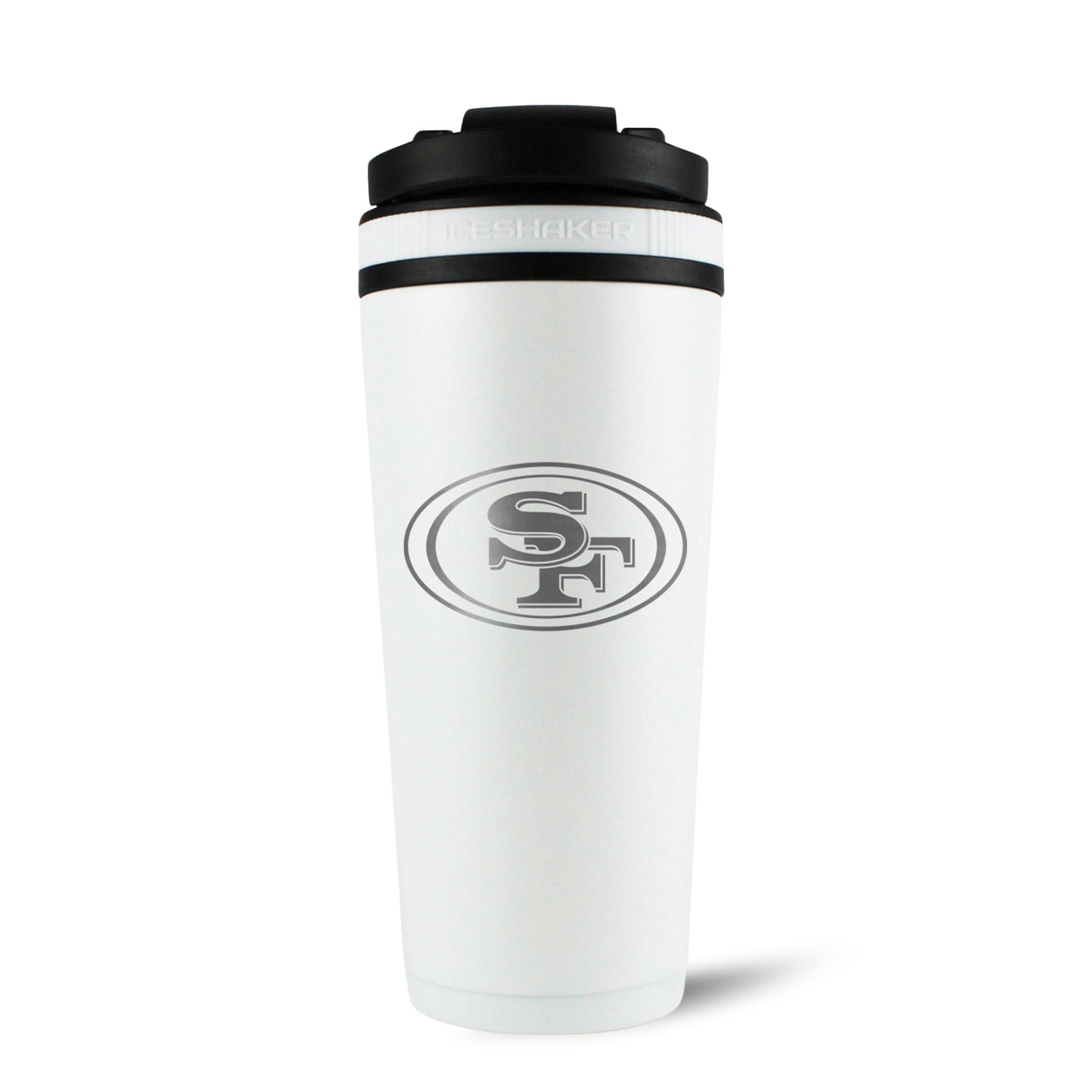 Officially Licensed San Francisco 49ers 26oz Ice Shaker - Sports Gifts, Sports Memorabilia, Sports Collectibles, Fan Shop