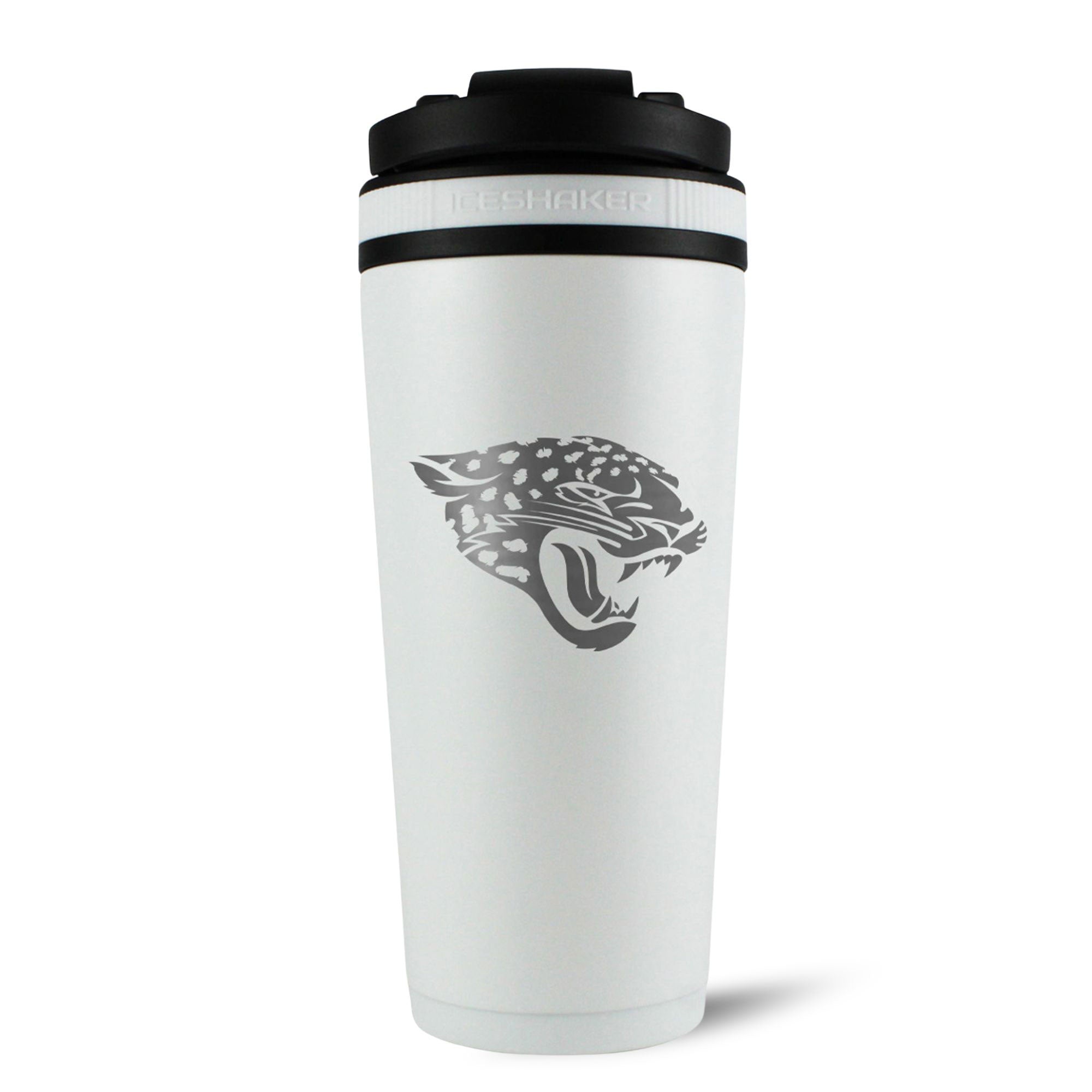 Officially Licensed Jacksonville Jaguars 26oz Ice Shaker - Sports Gifts, Sports Memorabilia, Sports Collectibles, Fan Shop