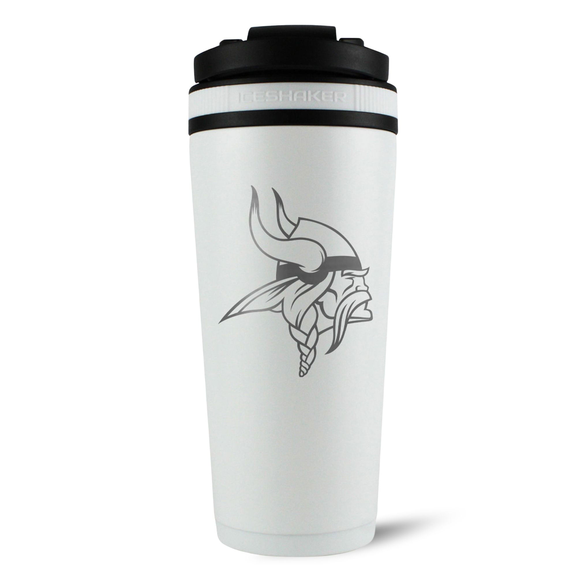 Officially Licensed Minnesota Vikings 26oz Ice Shaker - Sports Gifts, Sports Memorabilia, Sports Collectibles, Fan Shop