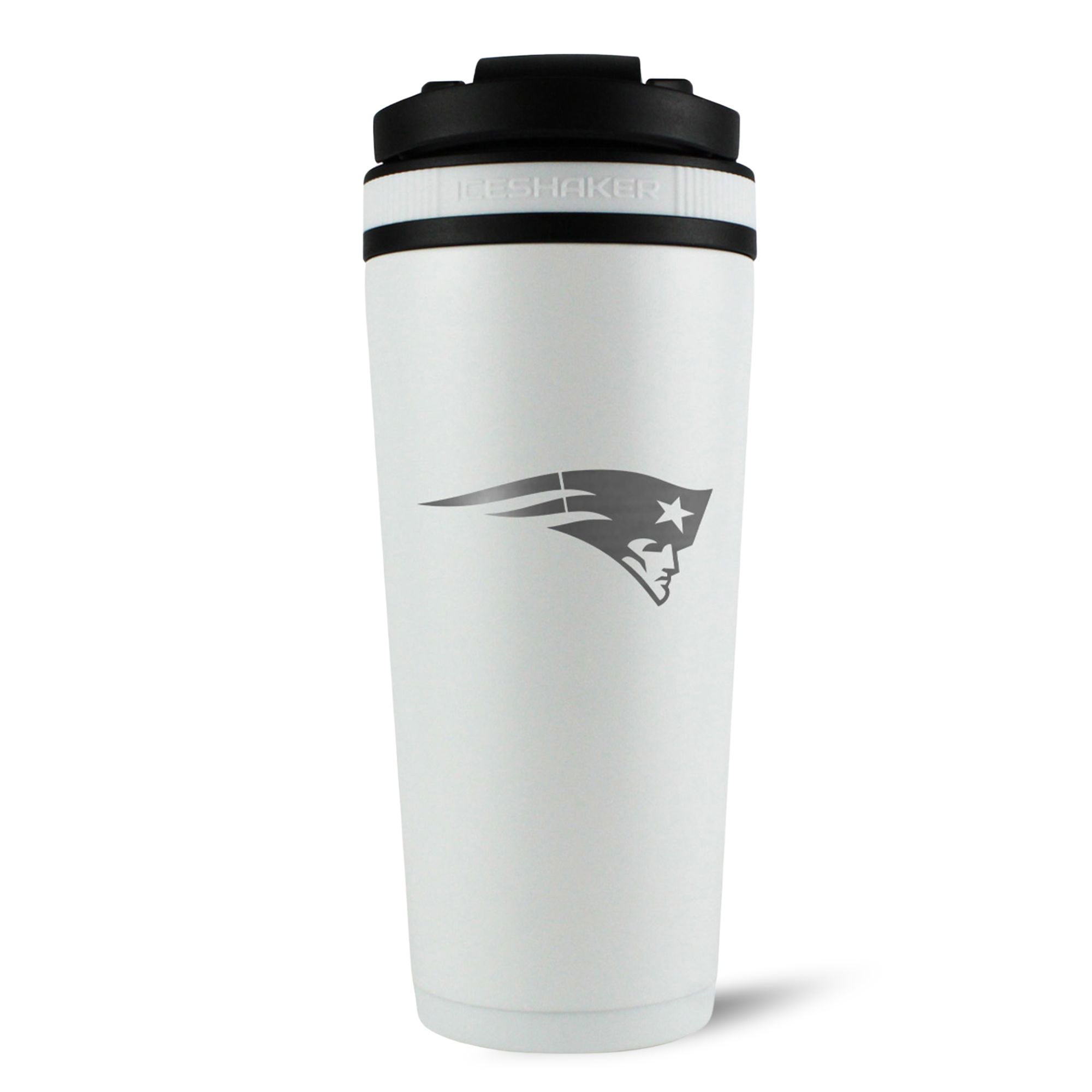 Officially Licensed New England Patriots 26oz Ice Shaker - Sports Gifts, Sports Memorabilia, Sports Collectibles, Fan Shop