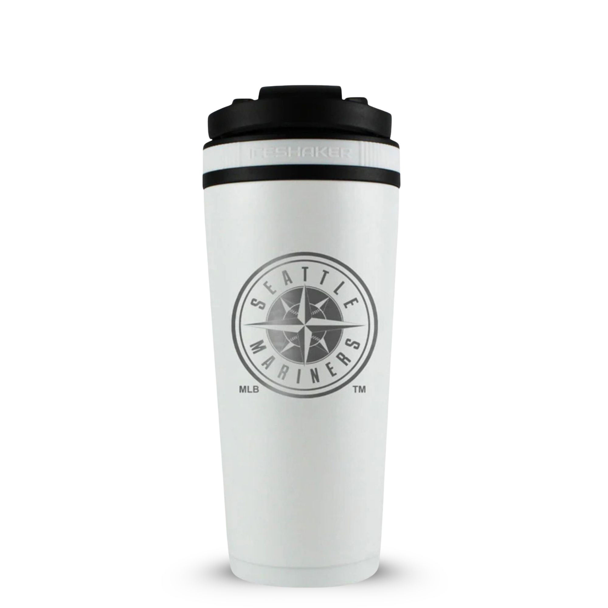 Officially Licensed Seattle Mariners 26oz Ice Shaker - Sports Gifts, Sports Memorabilia, Sports Collectibles, Fan Shop