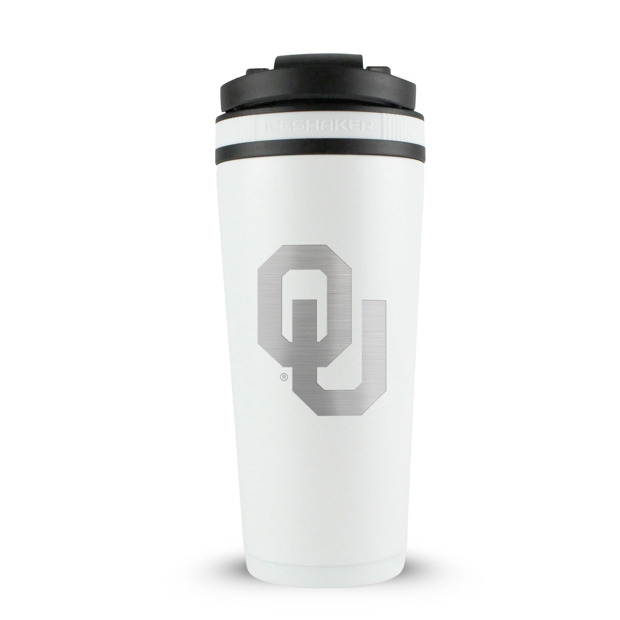 Officially Licensed University of Oklahoma 26oz Ice Shaker - Sports Gifts, Sports Memorabilia, Sports Collectibles, Fan Shop