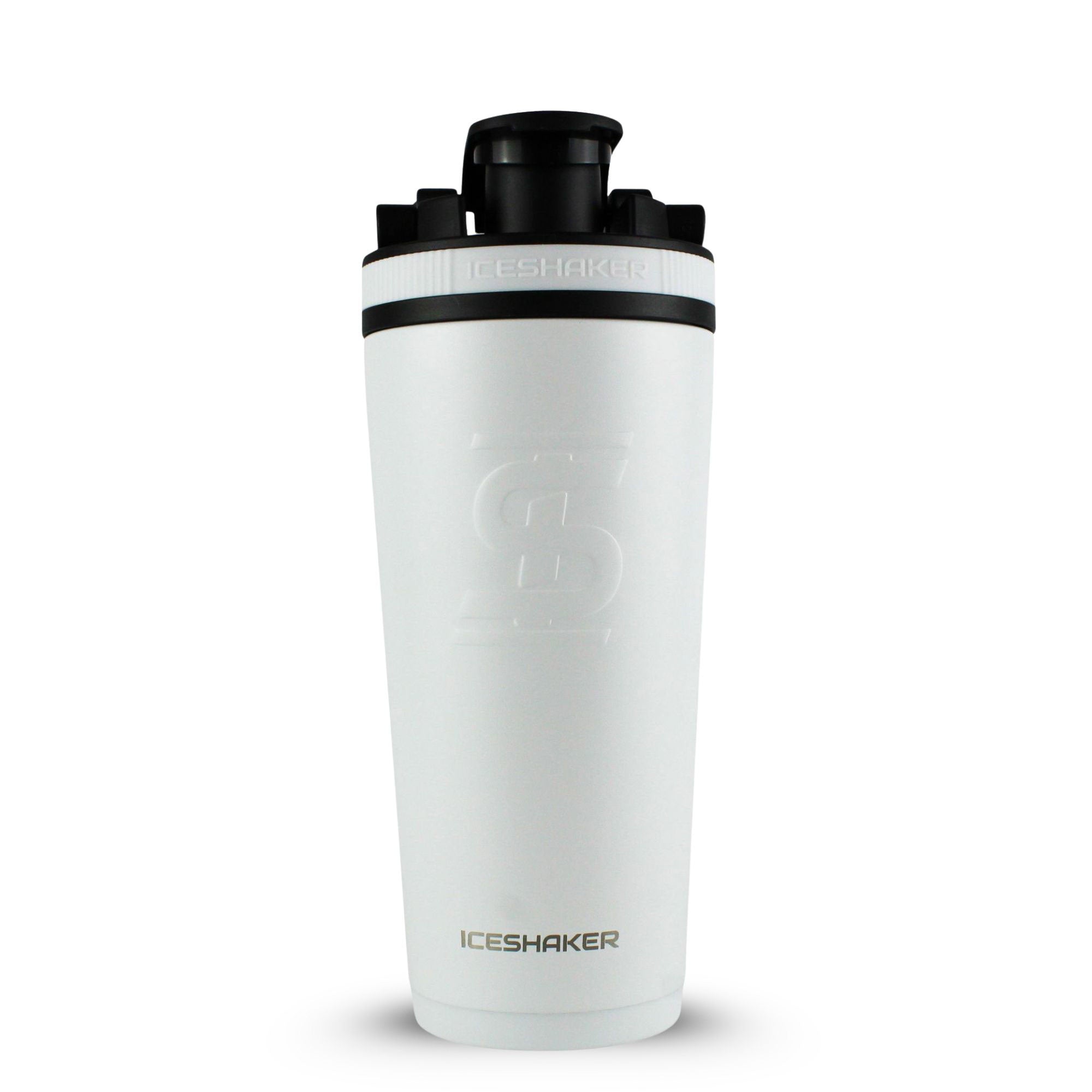 Officially Licensed Los Angeles Lakers 26oz Ice Shaker - White - Sports Gifts, Sports Memorabilia, Sports Collectibles, Fan Shop