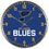 St. Louis Blues Clock Round Wall Style Chrome - Sports Collectibles, Sports Memorabilia, Sports Fan Shop, Sports Gifts