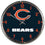Chicago Bears Round Chrome Wall Clock (CDG) - 757 Sports Collectibles