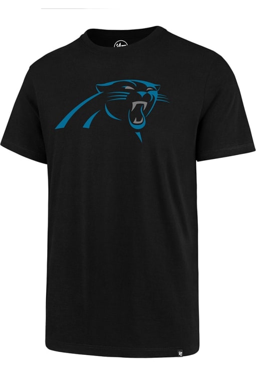 CAROLINA PANTHERS JET BLACK IMPRINT SUPER RIVAL T MENS