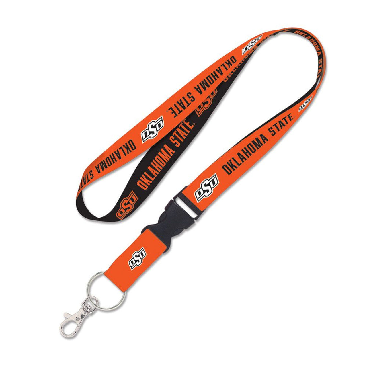 Oklahoma State Cowboys Lanyard with Detachable Buckle Special Order - Sports Collectibles, Sports Memorabilia, Sports Fan Shop, Sports Gifts