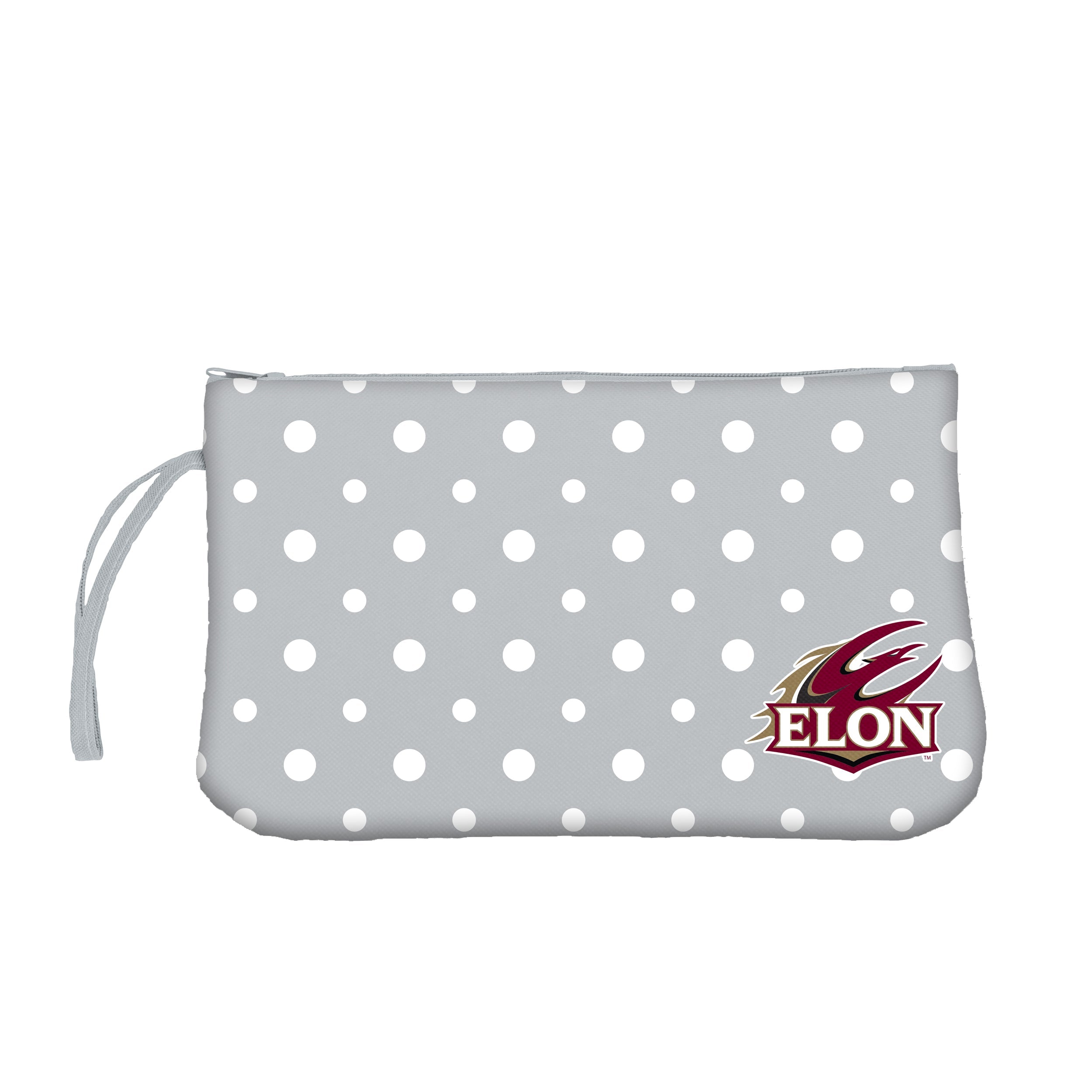 Elon University Dot Wristlet