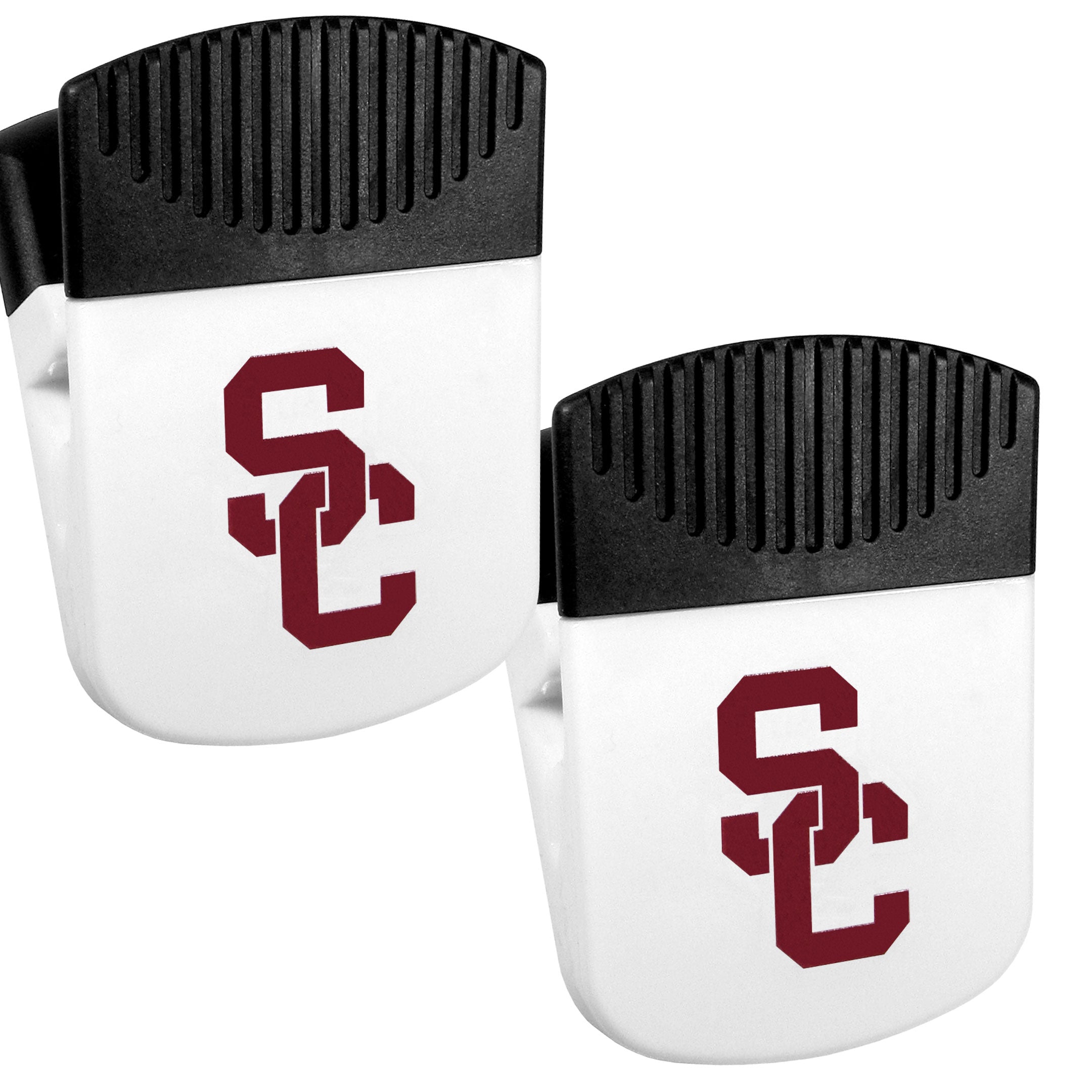 USC Trojans Chip Clip Magnet with Bottle Opener, 2 pack