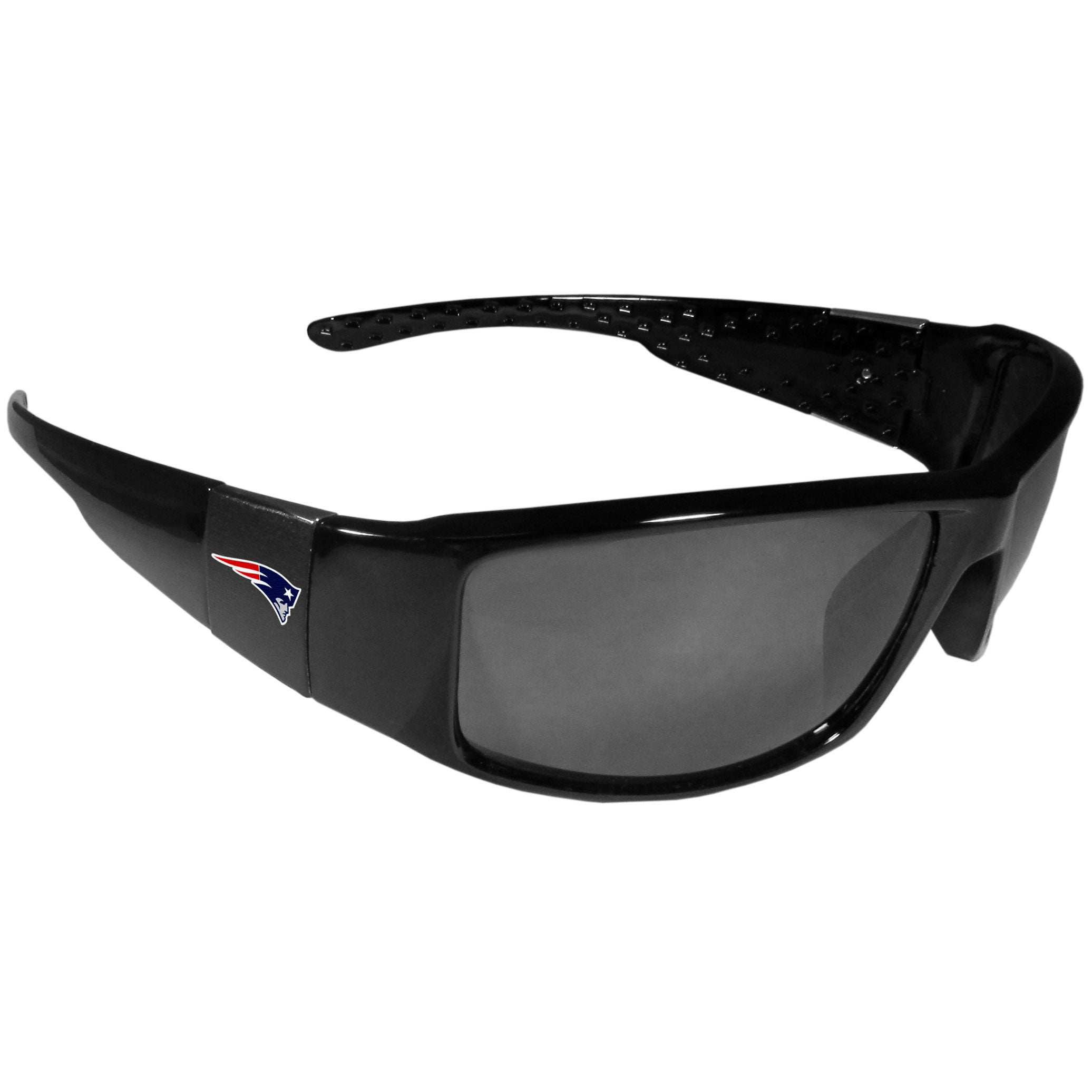 New England Patriots Black Wrap Sunglasses - Sports Gifts, Sports Memorabilia, Sports Collectibles, Fan Shop
