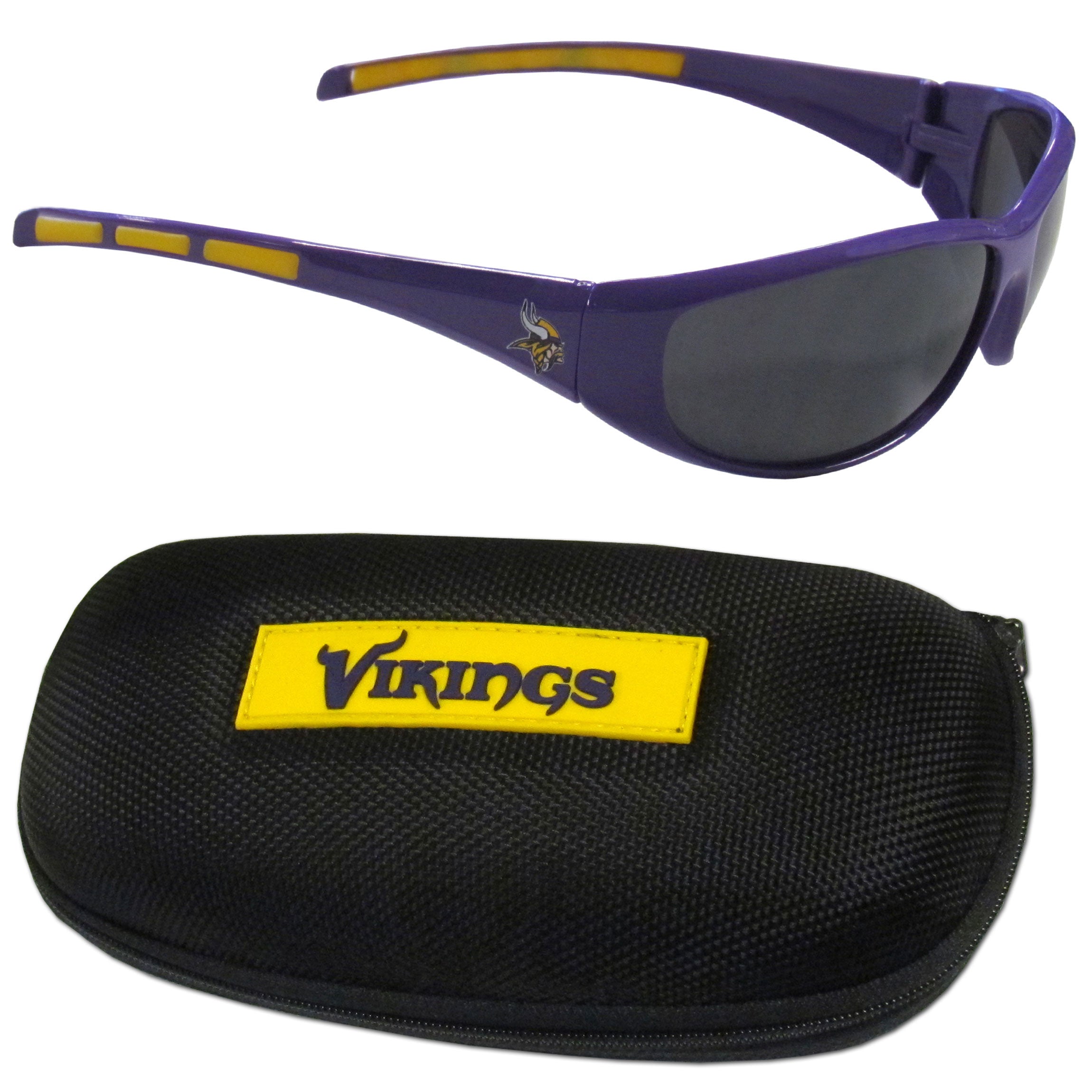 Minnesota Vikings Wrap Sunglass and Case Set
