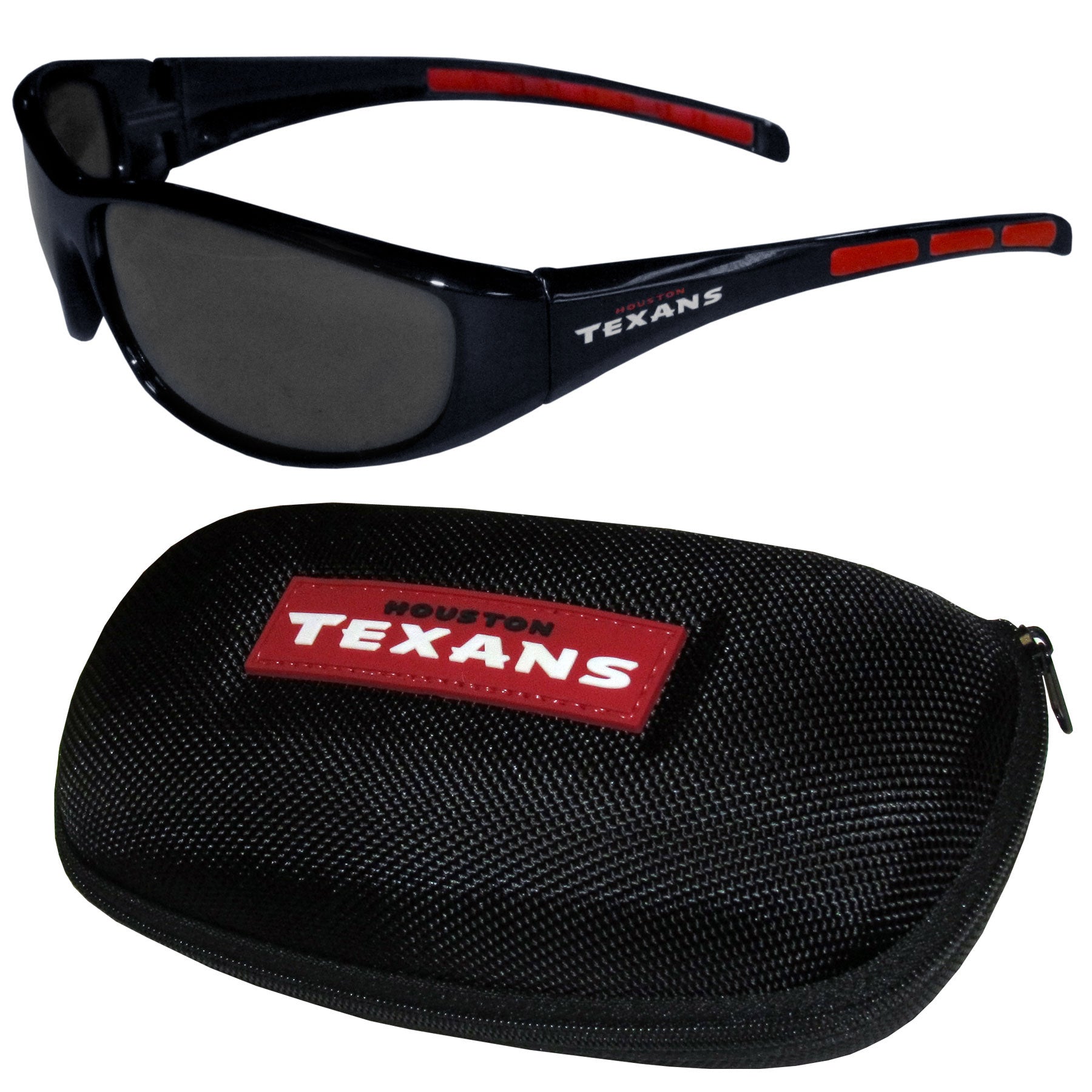 Houston Texans Wrap Sunglass and Case Set