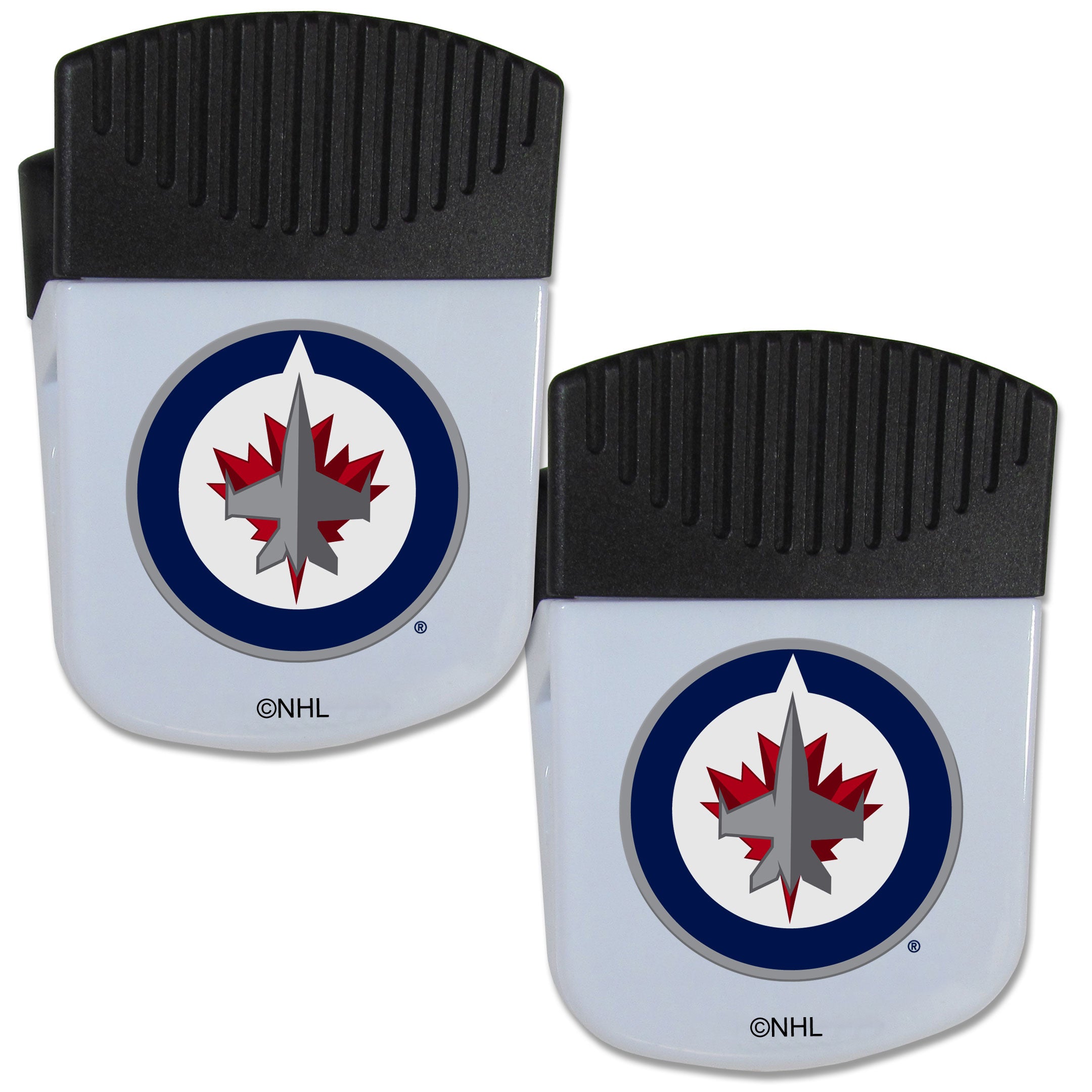 Winnipeg Jets??? Chip Clip Magnet with Bottle Opener, 2 pack