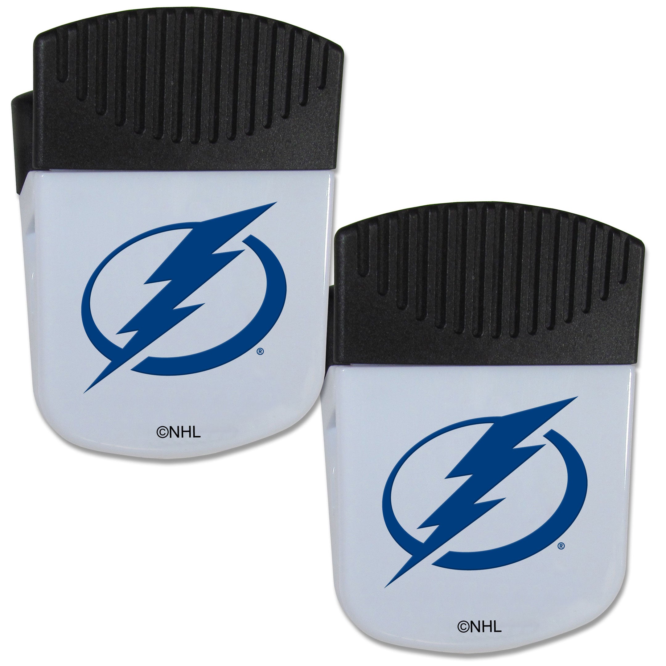 Tampa Bay Lightning Chip Clip Magnet with Bottle Opener, 2 pack