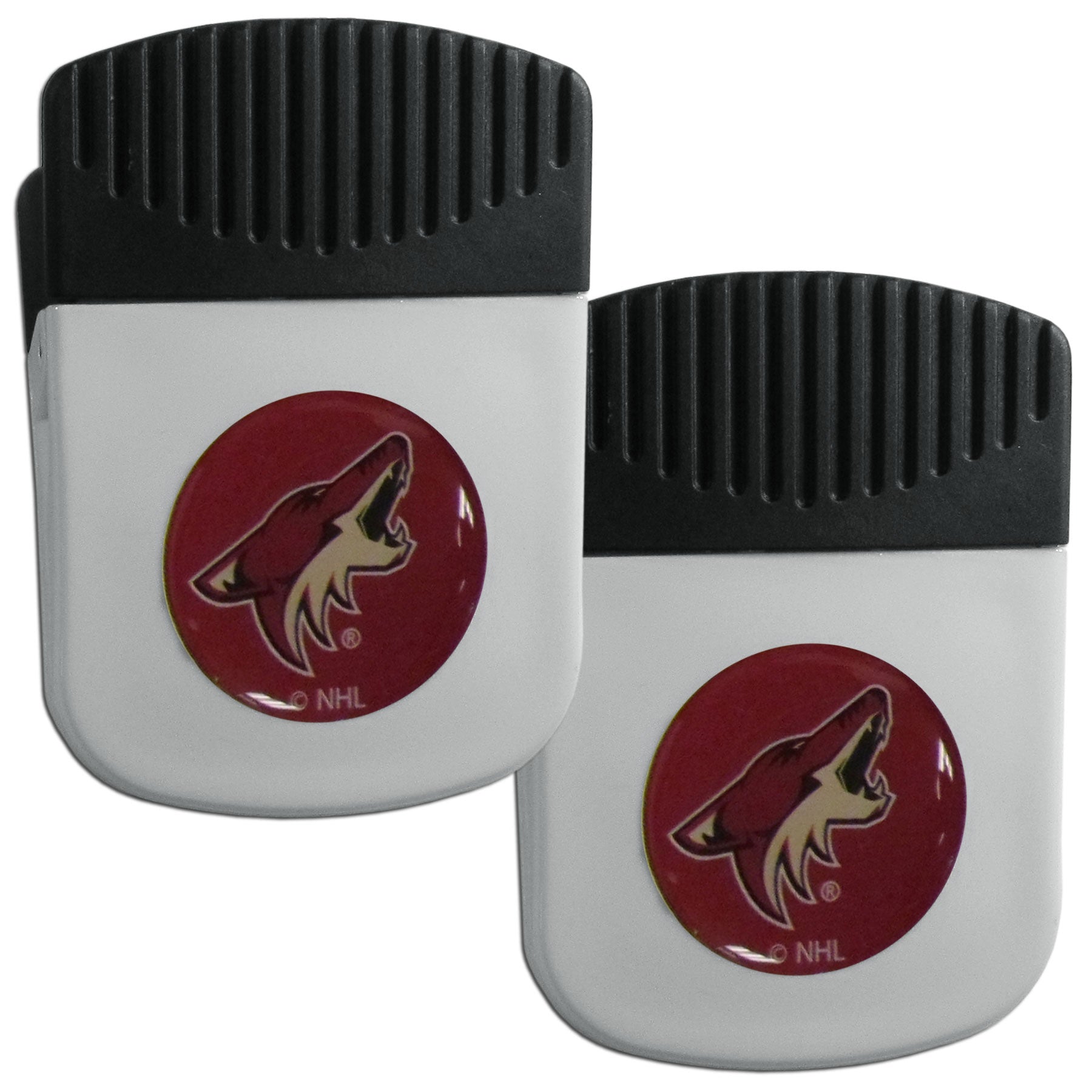 Arizona Coyotes Clip Magnet with Bottle Opener, 2 pack