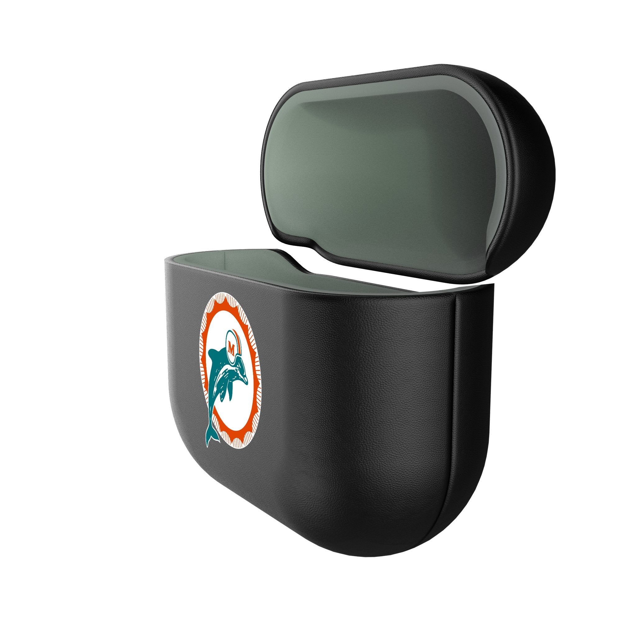 Miami Dolphins 1966-1973 Historic Collection Insignia AirPod Case Cover - Sports Gifts, Sports Memorabilia, Sports Collectibles, Fan Shop