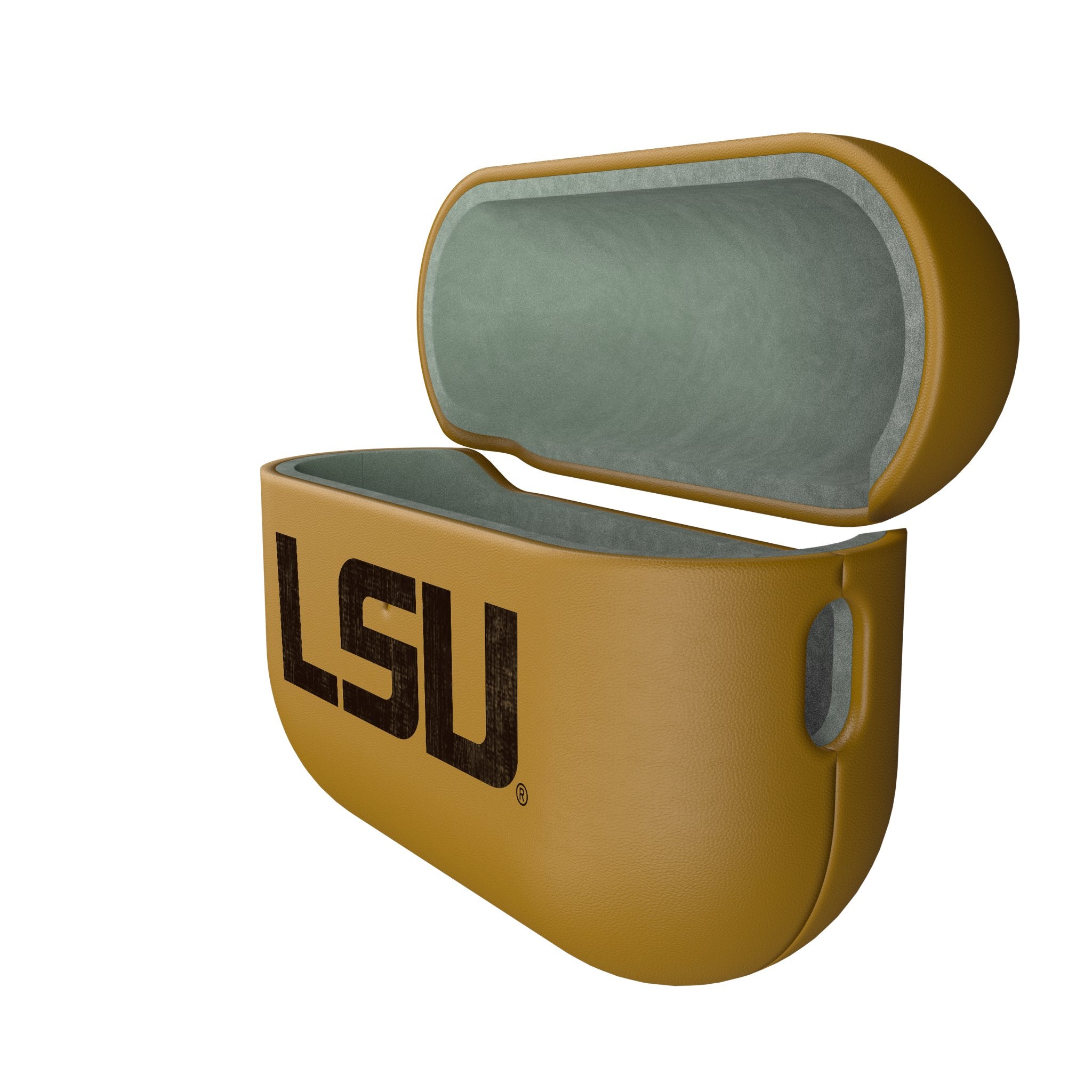 Louisiana State University Tigers Burn AirPod Case Cover - Sports Gifts, Sports Memorabilia, Sports Collectibles, Fan Shop