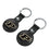 Purdue University Boilermakers Insignia Black Airtag Holder 2-Pack - Sports Gifts, Sports Memorabilia, Sports Collectibles, Fan Shop