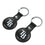 Tampa Bay Rays Insignia Black Airtag Holder 2-Pack - Sports Gifts, Sports Memorabilia, Sports Collectibles, Fan Shop