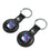 New York Rangers Insignia Black Airtag Holder 2-Pack - Sports Gifts, Sports Memorabilia, Sports Collectibles, Fan Shop