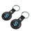Seattle Kraken Insignia Black Airtag Holder 2-Pack - Sports Gifts, Sports Memorabilia, Sports Collectibles, Fan Shop