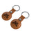University of Minnesota Golden Gophers Burn Brown Airtag Holder 2-Pack - Sports Gifts, Sports Memorabilia, Sports Collectibles, Fan Shop