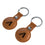 Arizona Diamondbacks Burn Brown Airtag Holder 2-Pack - Sports Gifts, Sports Memorabilia, Sports Collectibles, Fan Shop