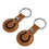 Indianapolis Colts Burn Brown Airtag Holder 2-Pack - Sports Gifts, Sports Memorabilia, Sports Collectibles, Fan Shop