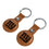 New York Giants Burn Brown Airtag Holder 2-Pack - Sports Gifts, Sports Memorabilia, Sports Collectibles, Fan Shop