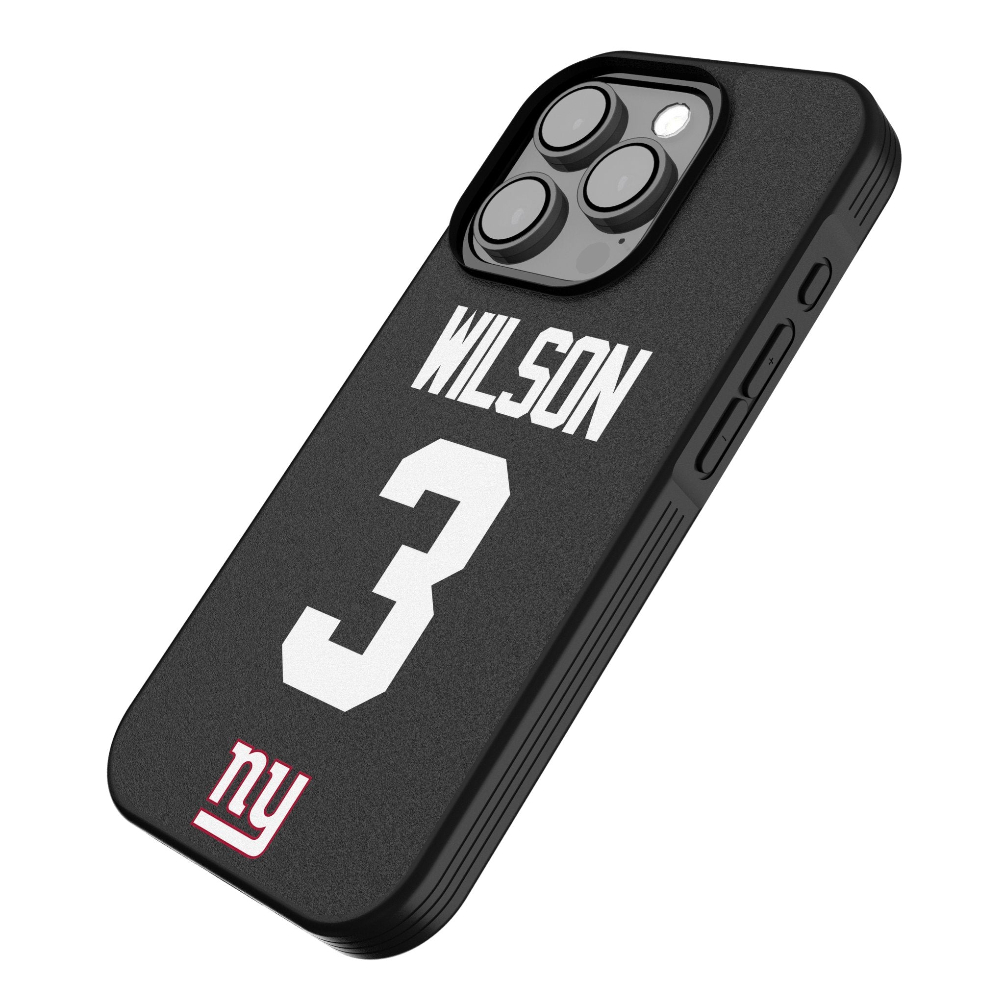 Russell Wilson New York Giants 3 Game Tactic Bump Phone Case for Apple iPhone - Sports Gifts, Sports Memorabilia, Sports Collectibles, Fan Shop
