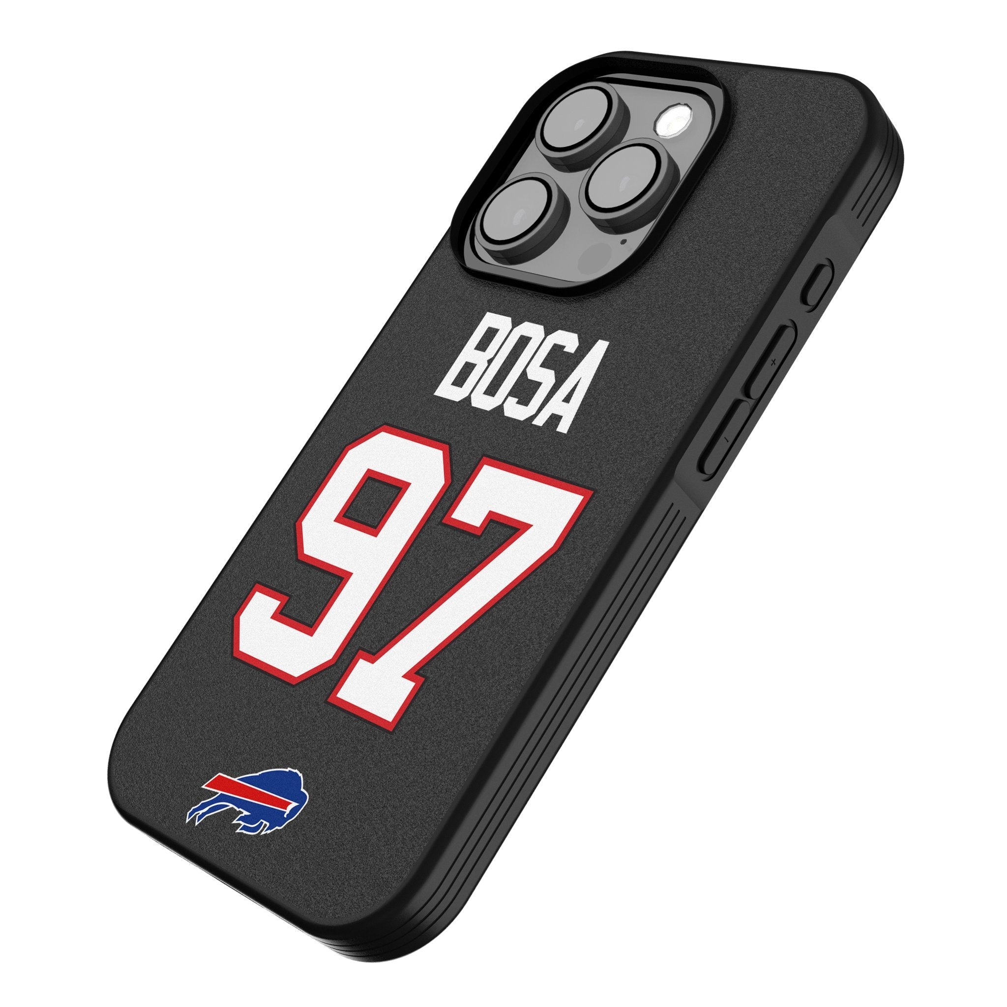 Joey Bosa Buffalo Bills 97 Game Tactic Bump Phone Case for Apple iPhone - Sports Gifts, Sports Memorabilia, Sports Collectibles, Fan Shop